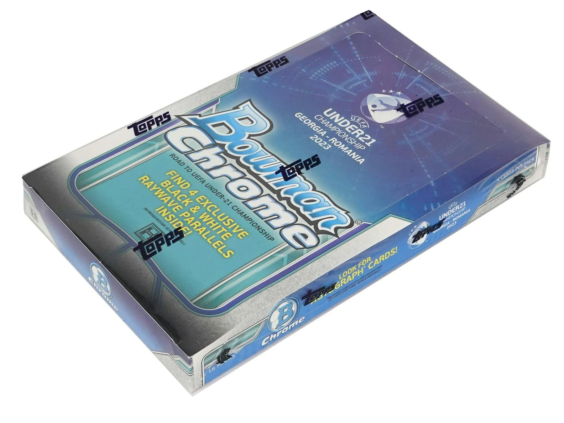 2022 Bowman Chrome Road to UEFA Under-21 European Championship Soccer LITE Box - Image 2
