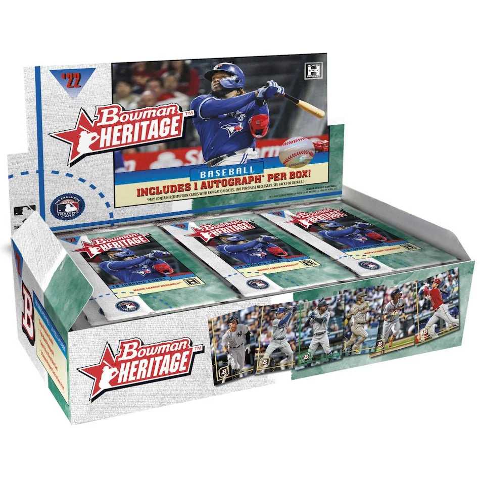 2022 Bowman Heritage Baseball Hobby Box