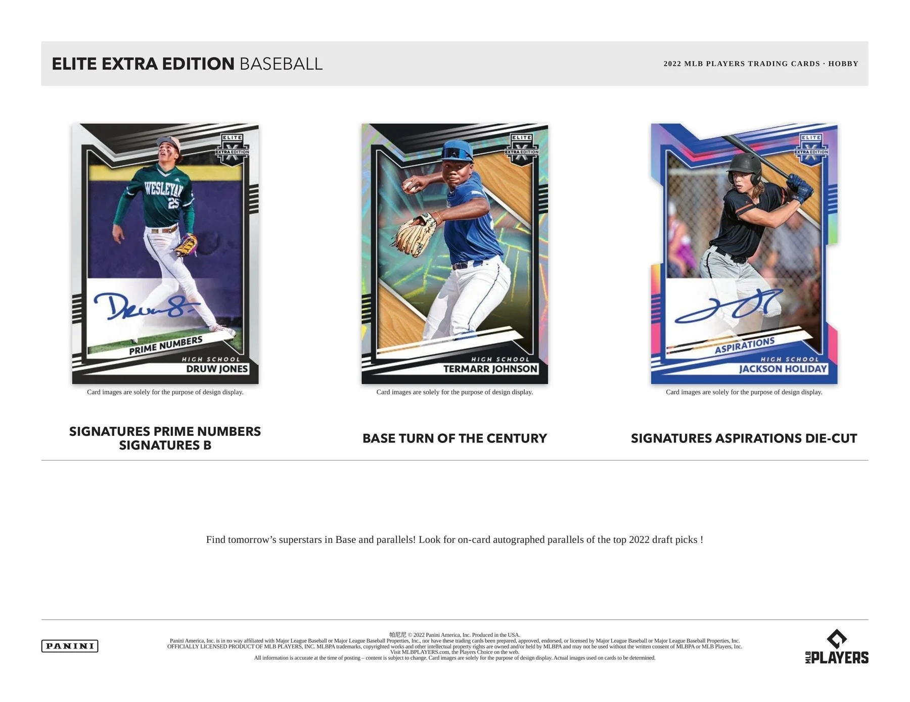 2022 Panini Elite Extra Edition Baseball Box - Image 4