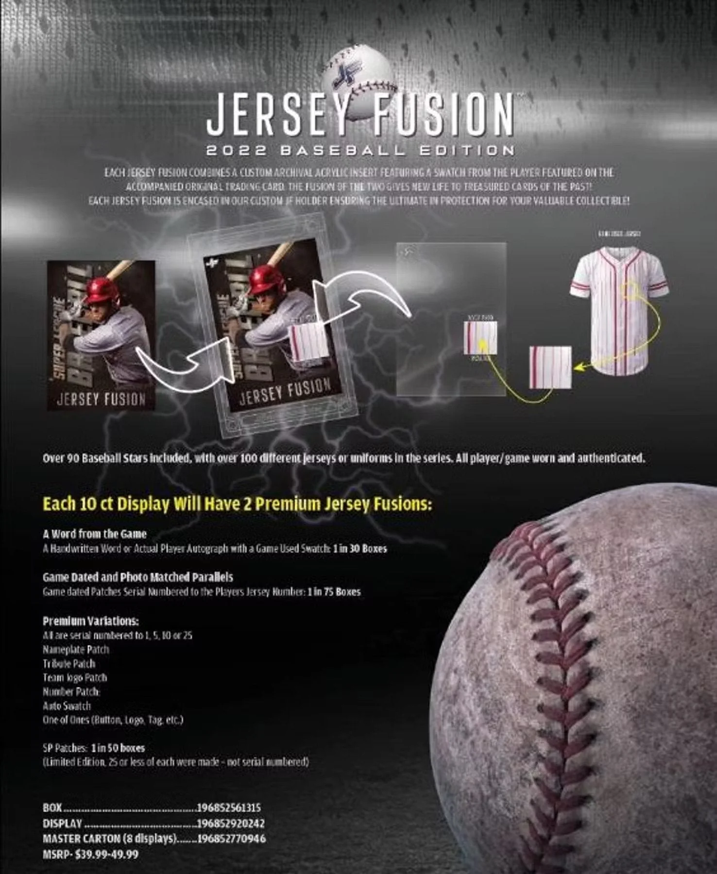 2022 Jersey Fusion Baseball Hobby Box - Image 6