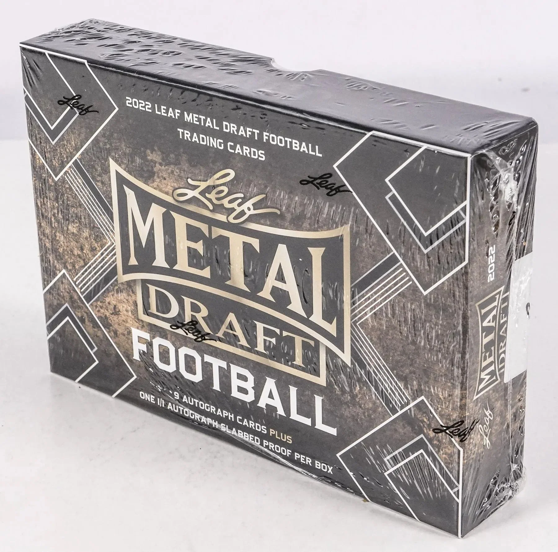 2022 Leaf Metal Draft Football Jumbo Box - Image 2