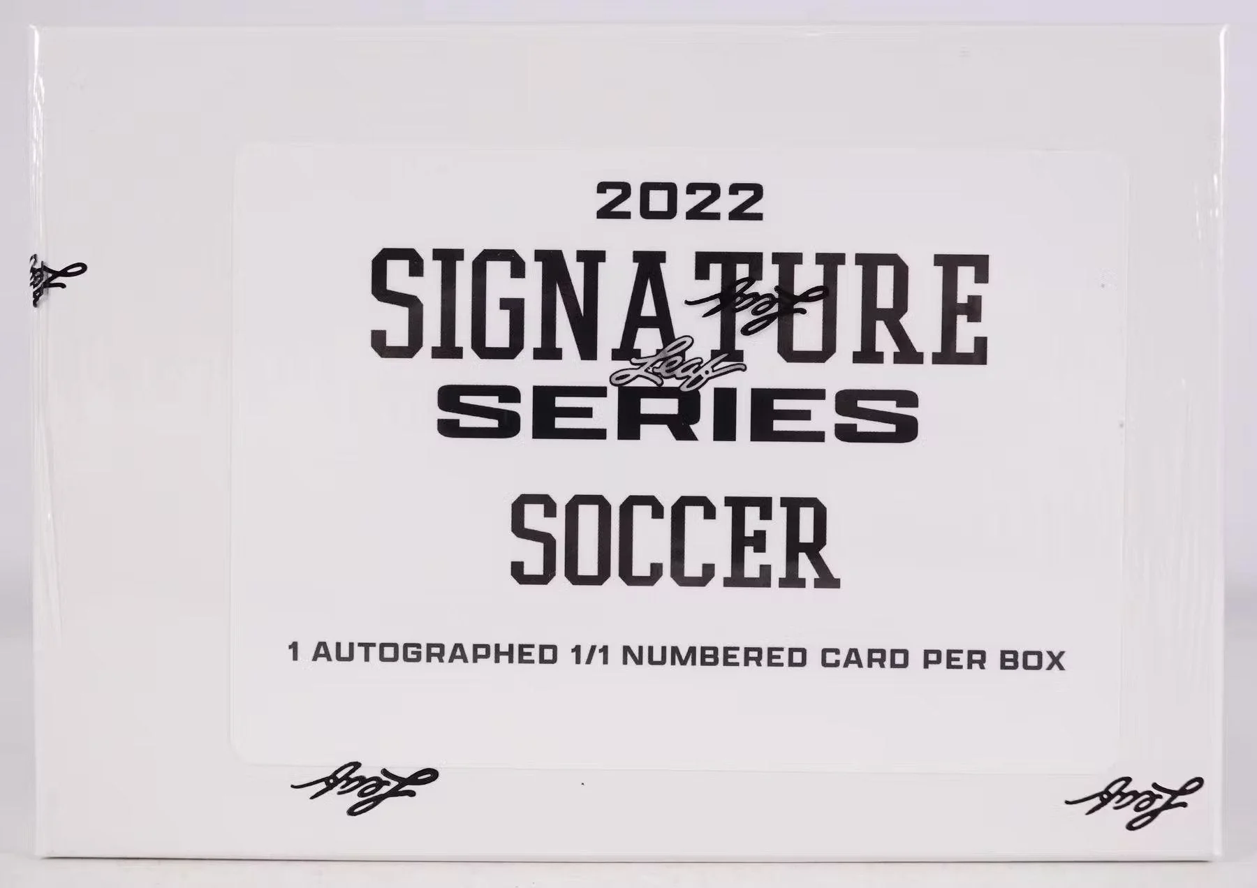 2022 Leaf Signature Series Soccer Hobby Box