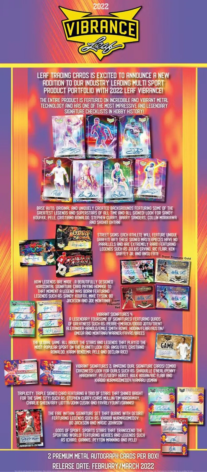 2022 Leaf Vibrance Multi-Sport Box - Image 3