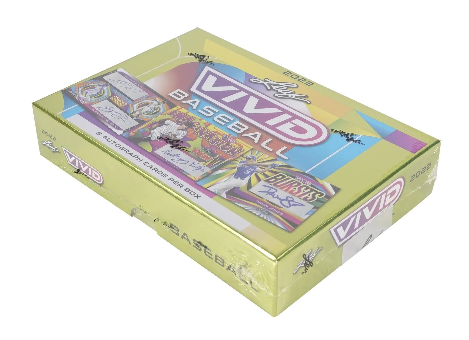 2022 Leaf Vivid Baseball Box - Image 2