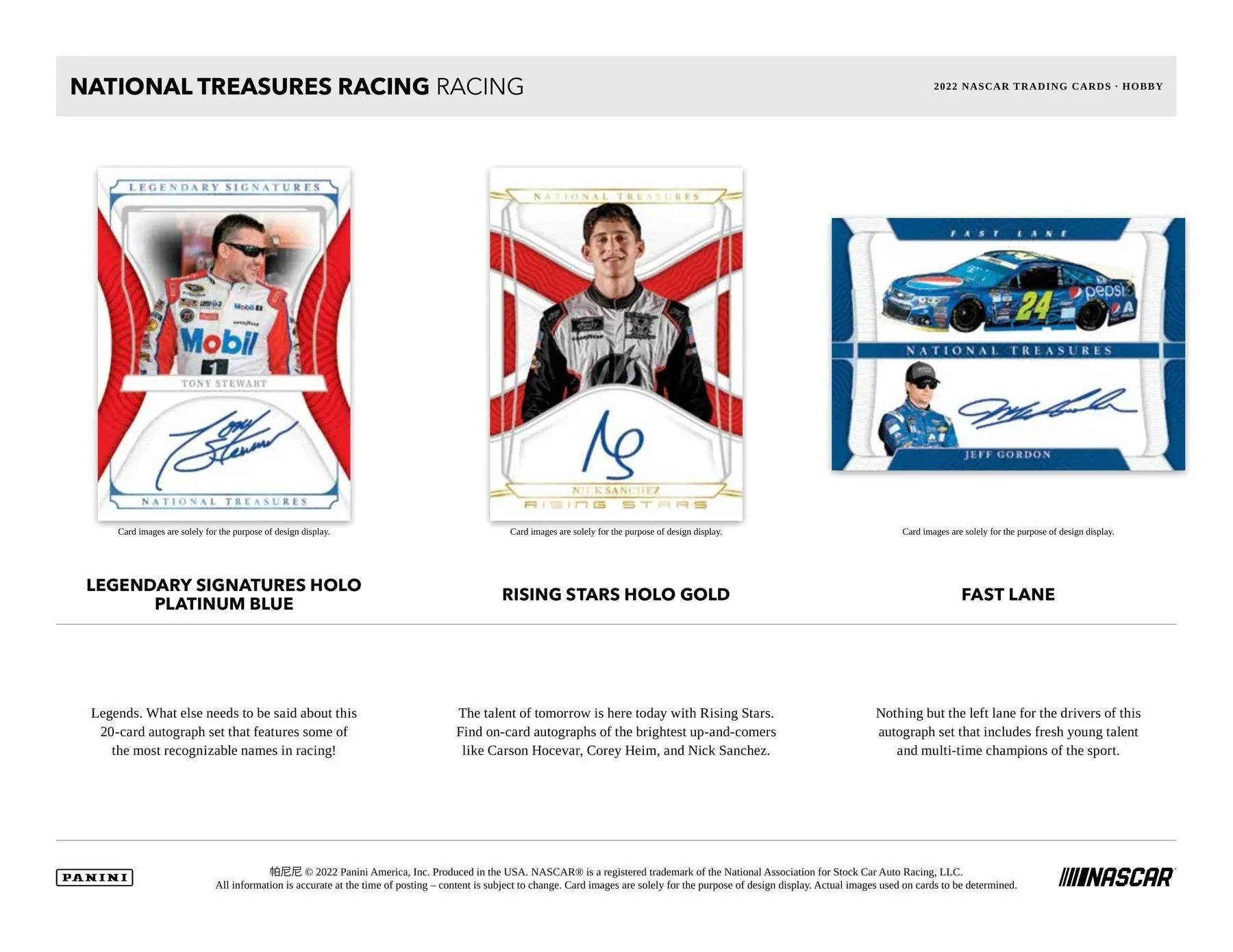2022 Panini National Treasures Racing Hobby Box - Image 4