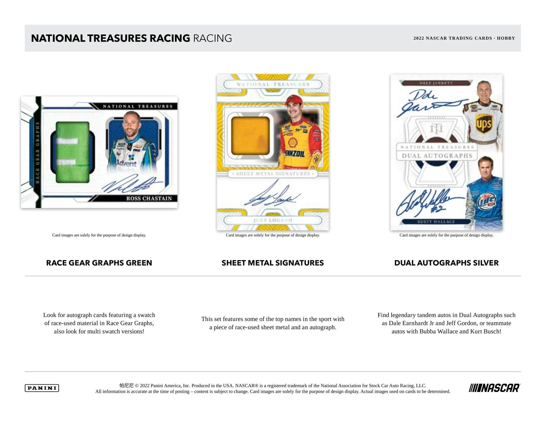 2022 Panini National Treasures Racing Hobby Box - Image 5