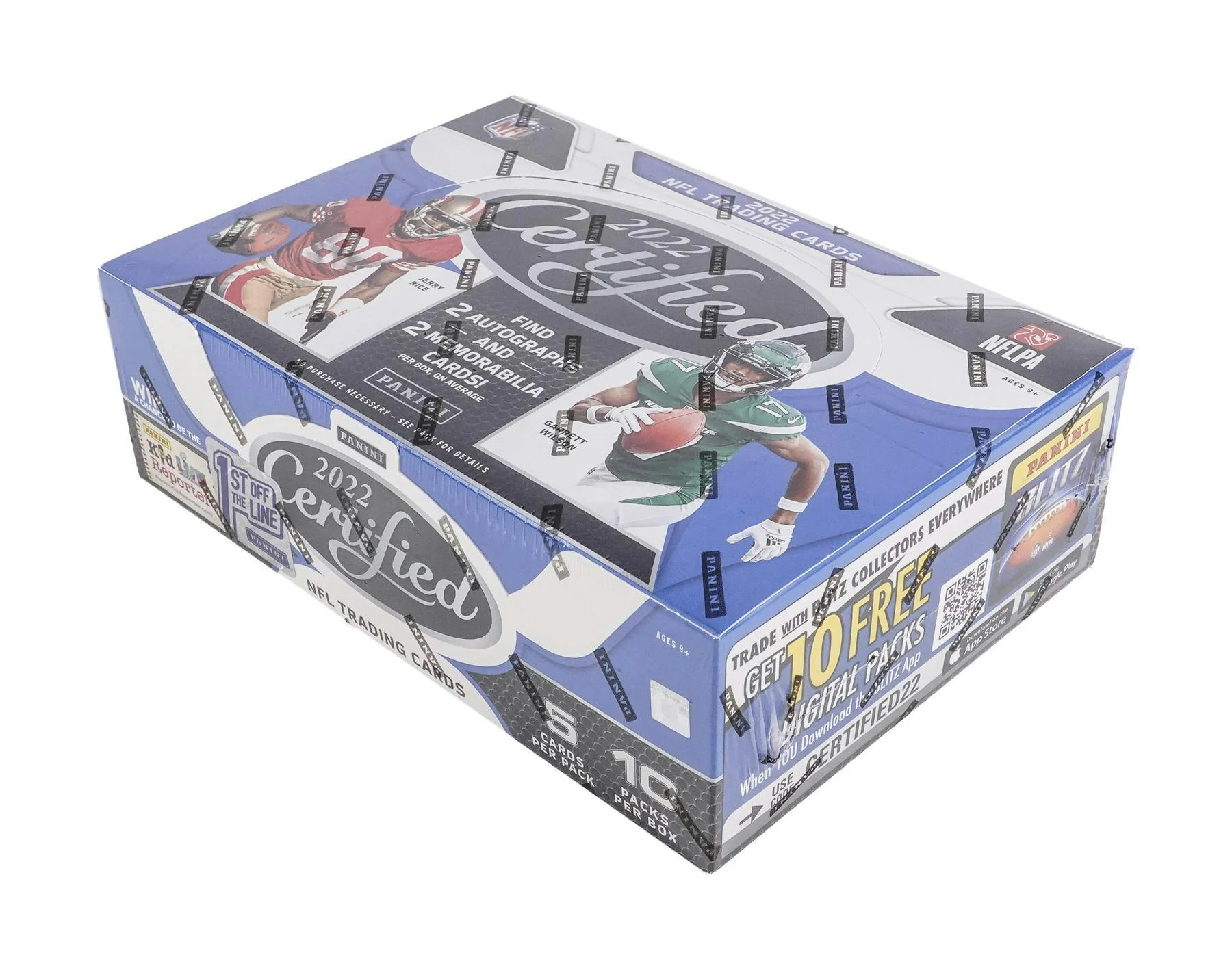2022 Panini Certified Football 1st Off The Line FOTL Hobby Box - Image 2