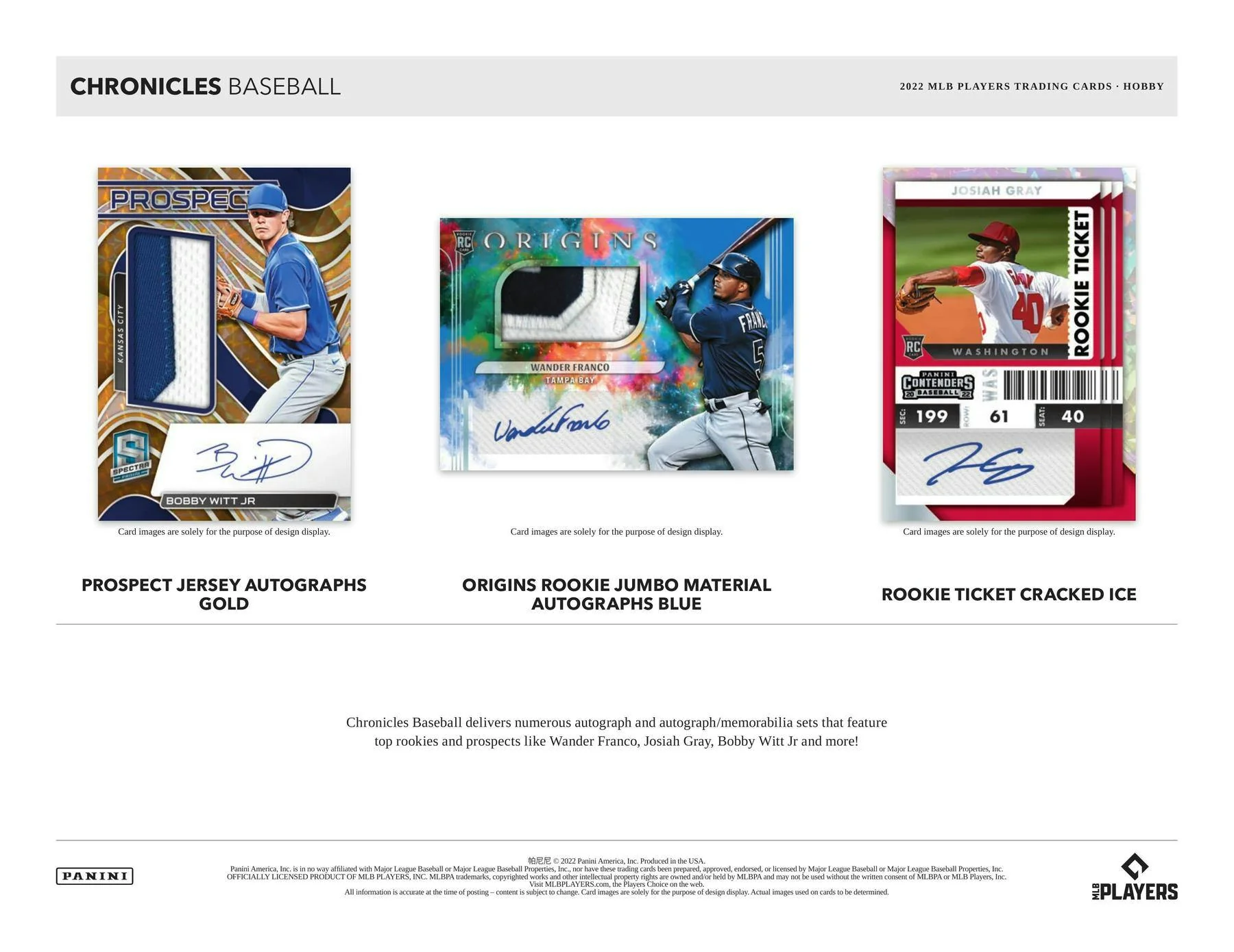 2022 Panini Chronicles Baseball Hobby Box - Image 5
