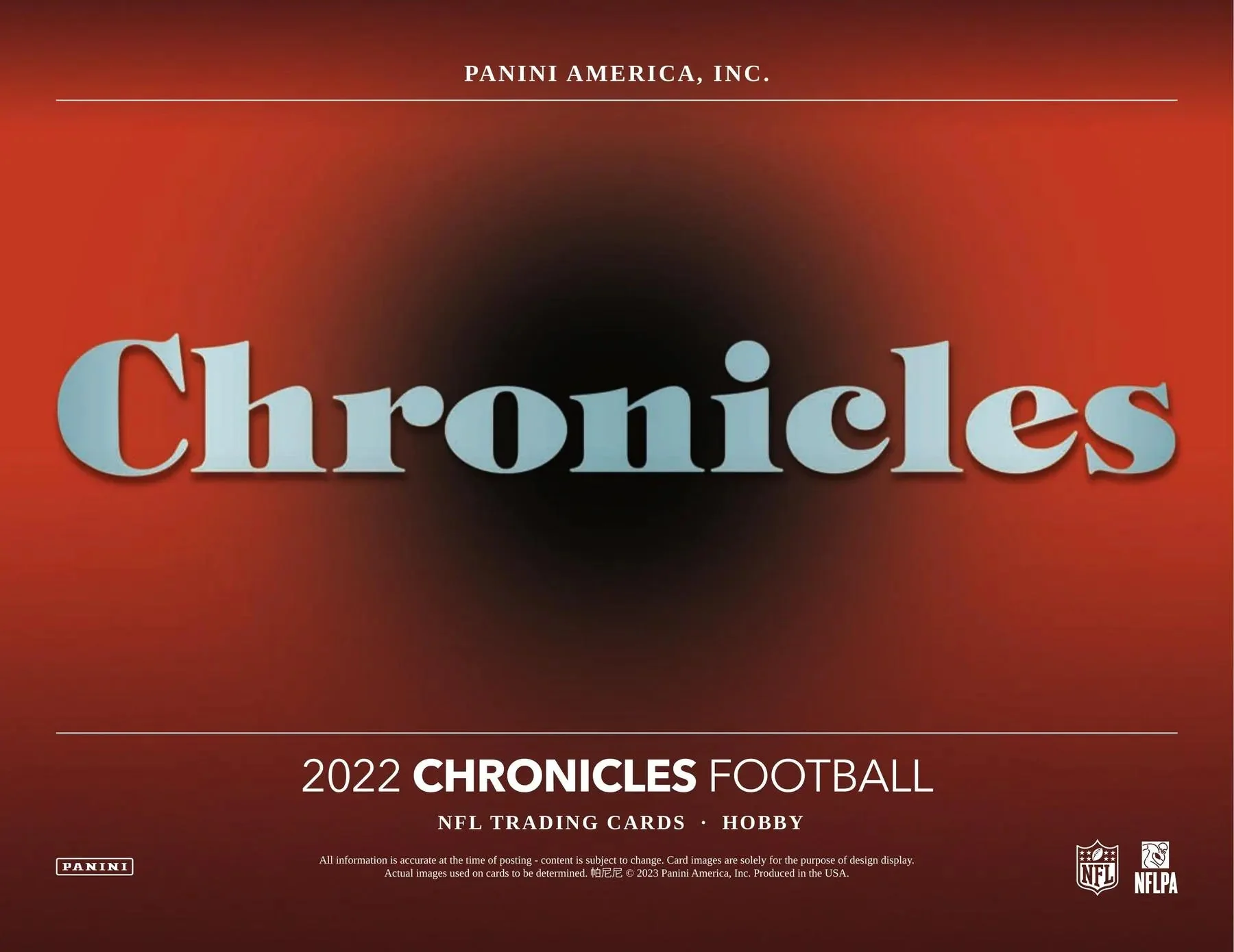 2022 Panini Chronicles Football Hobby Box - Image 3