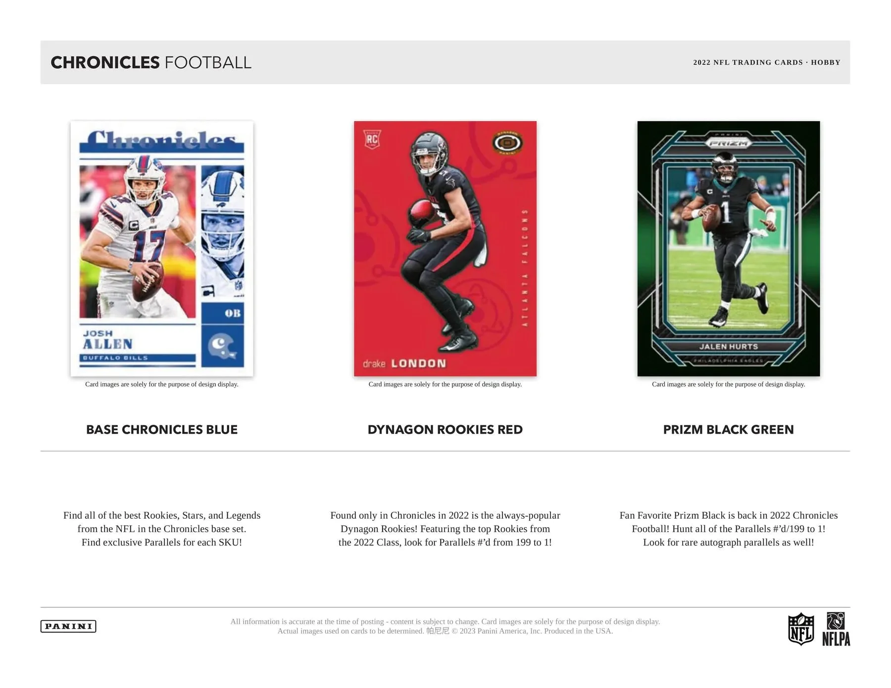 2022 Panini Chronicles Football Hobby Box - Image 4