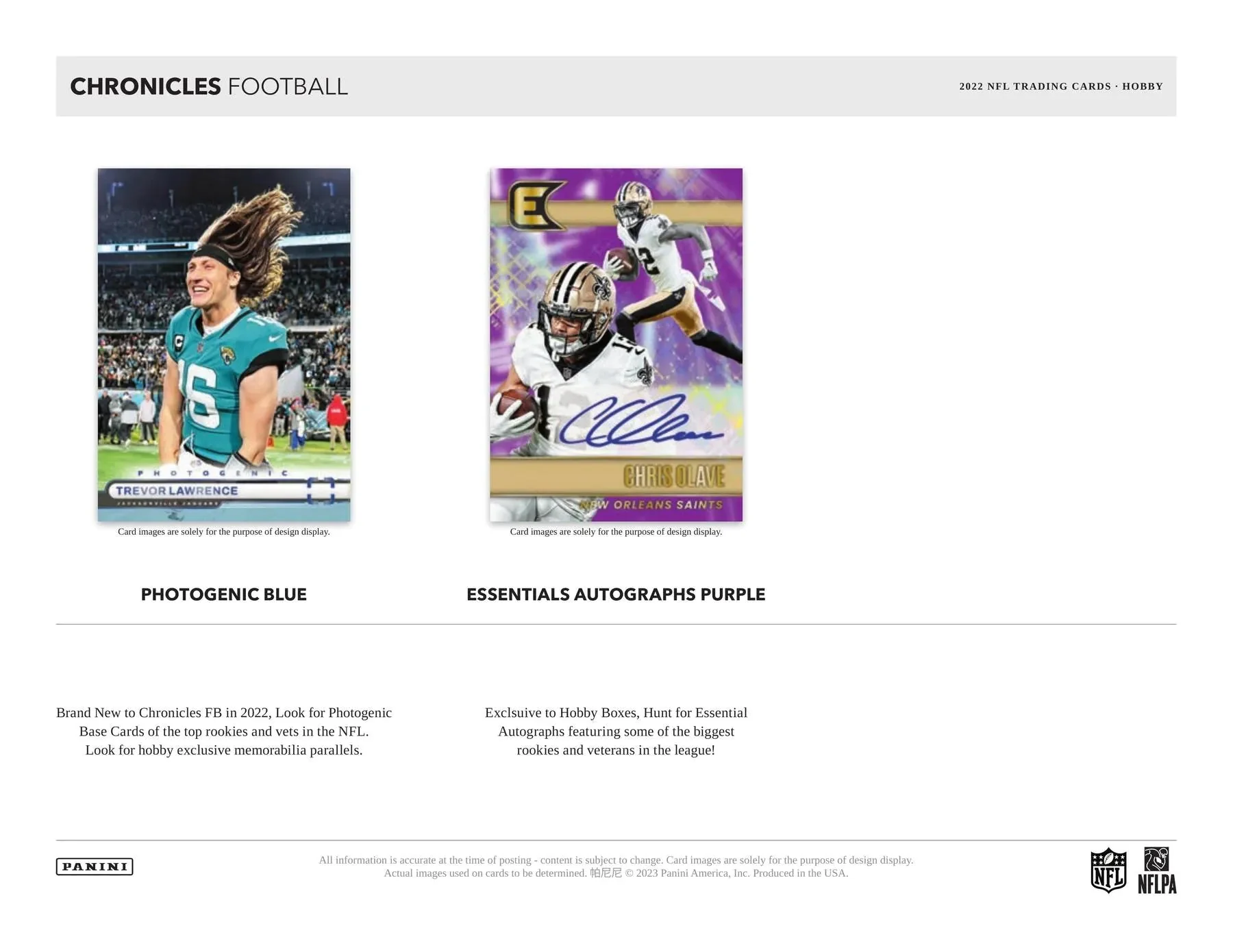 2022 Panini Chronicles Football Hobby Box - Image 6