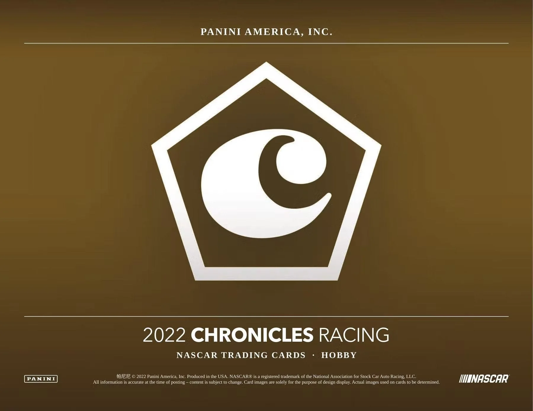 2022 Panini Chronicles Racing Hobby Box - Image 3