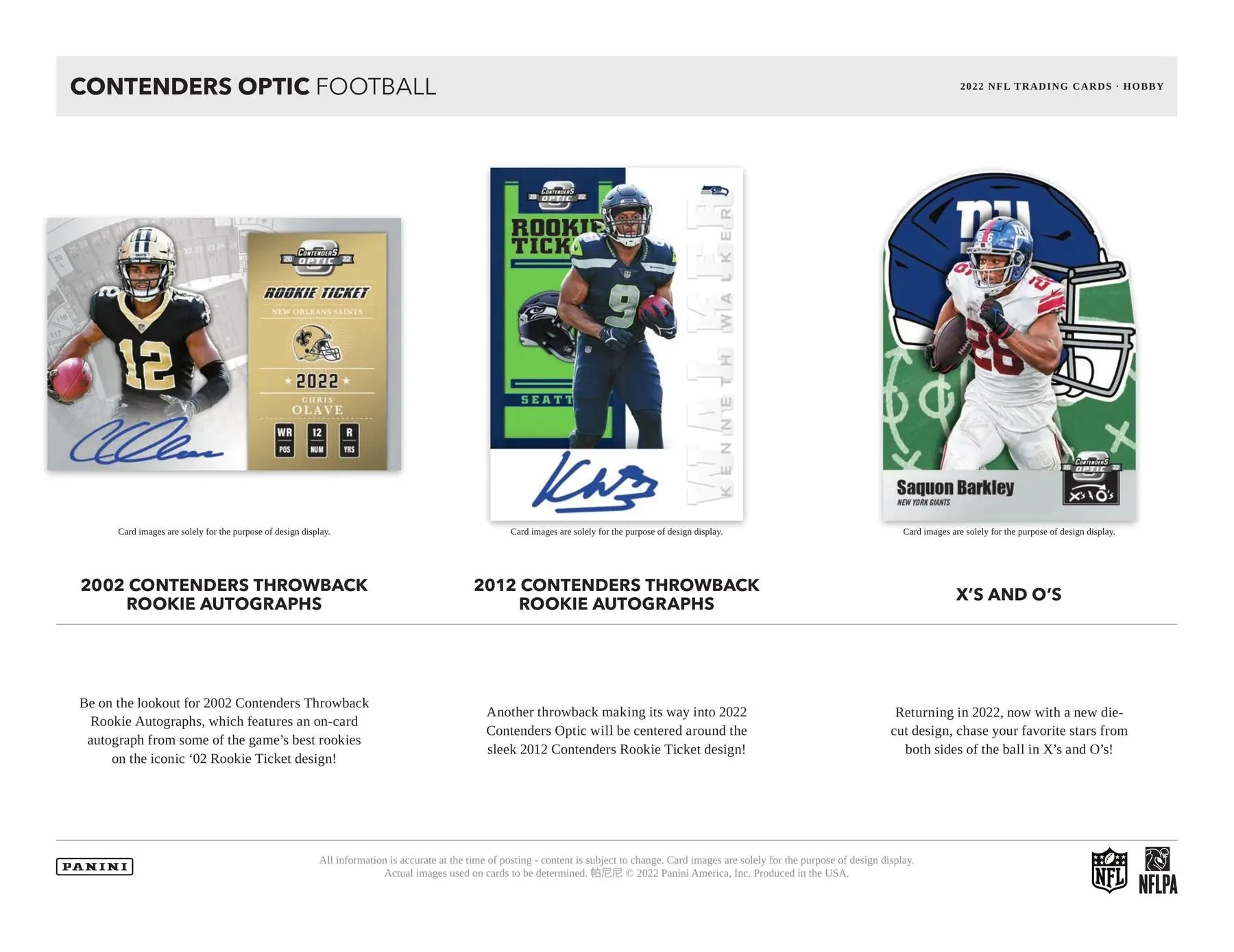 2022 Panini Contenders Optic Football Hobby Box - Image 5