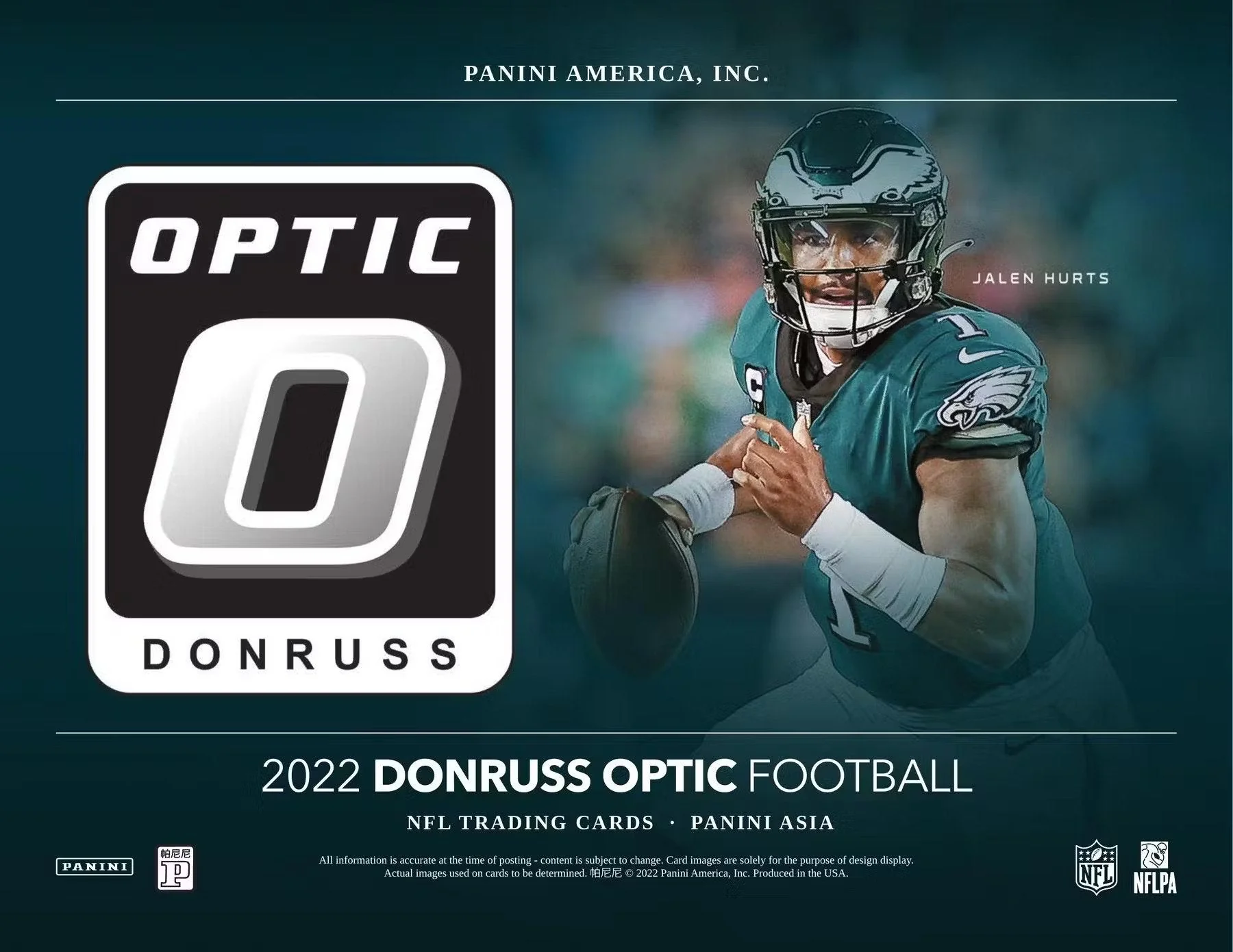 2022 Donruss Optic Football Asia Tmall Box - Image 3