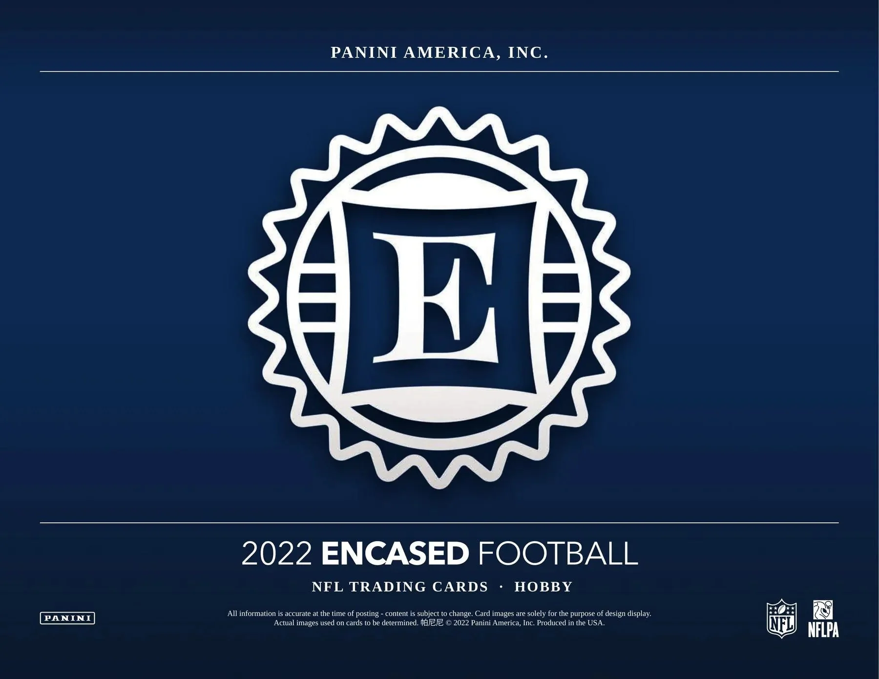 2022 Panini Encased Football Hobby Box - Image 2