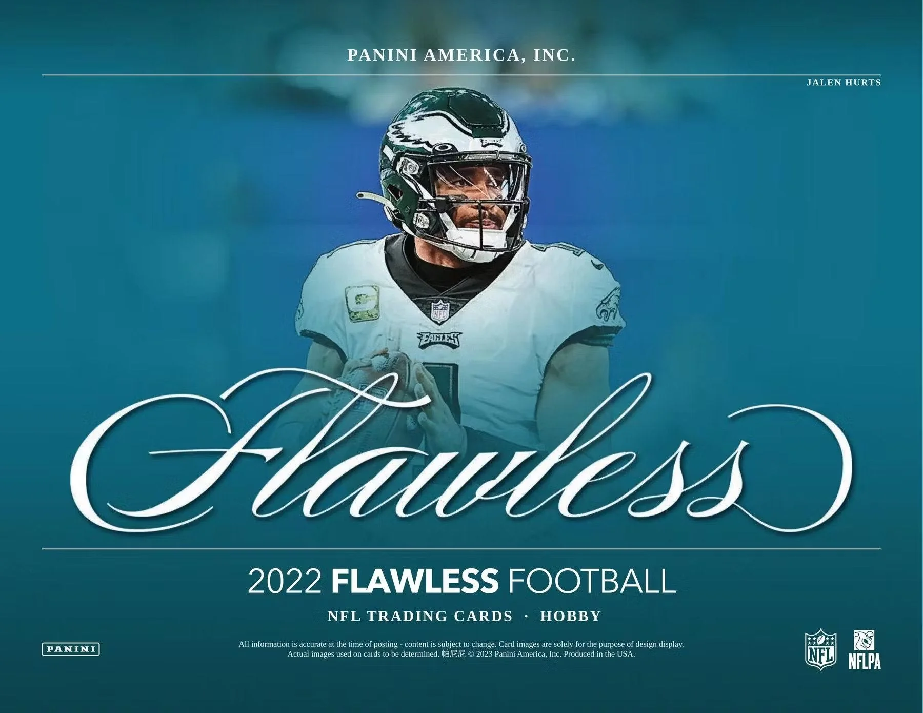 2022 Panini Flawless Football Hobby Box - Image 2