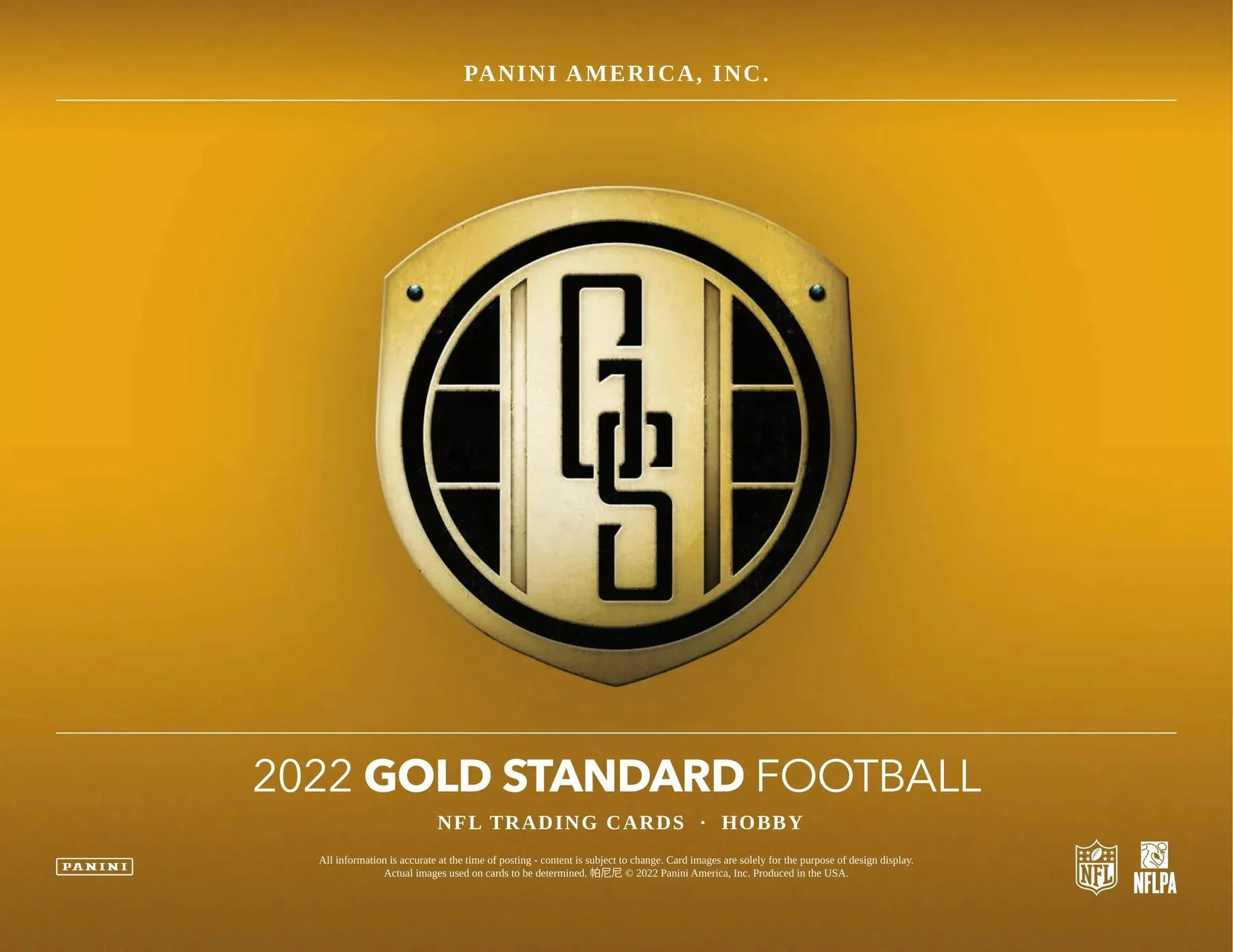 2022 Panini Gold Standard Football Hobby Box - Image 3