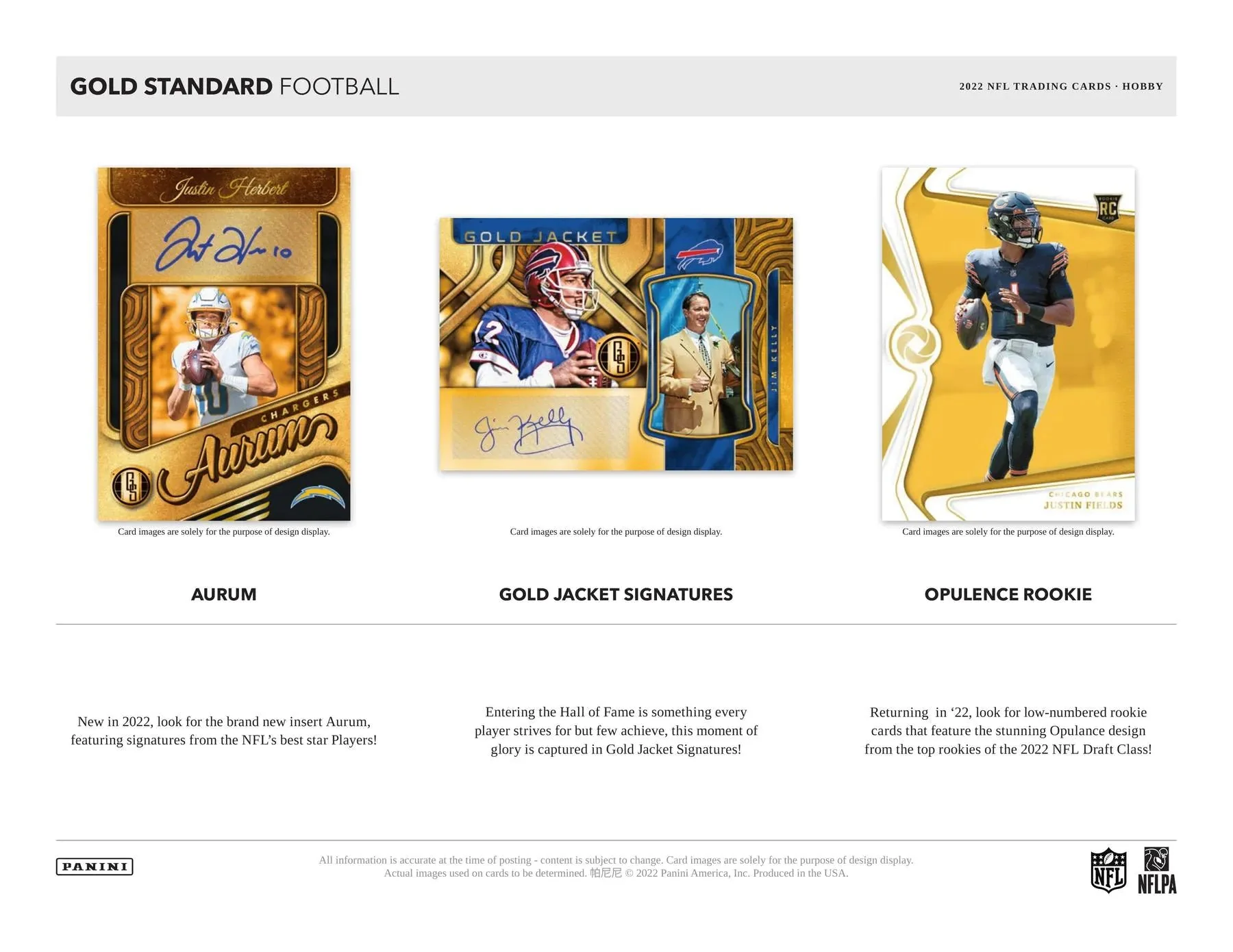 2022 Panini Gold Standard Football Hobby Box - Image 5