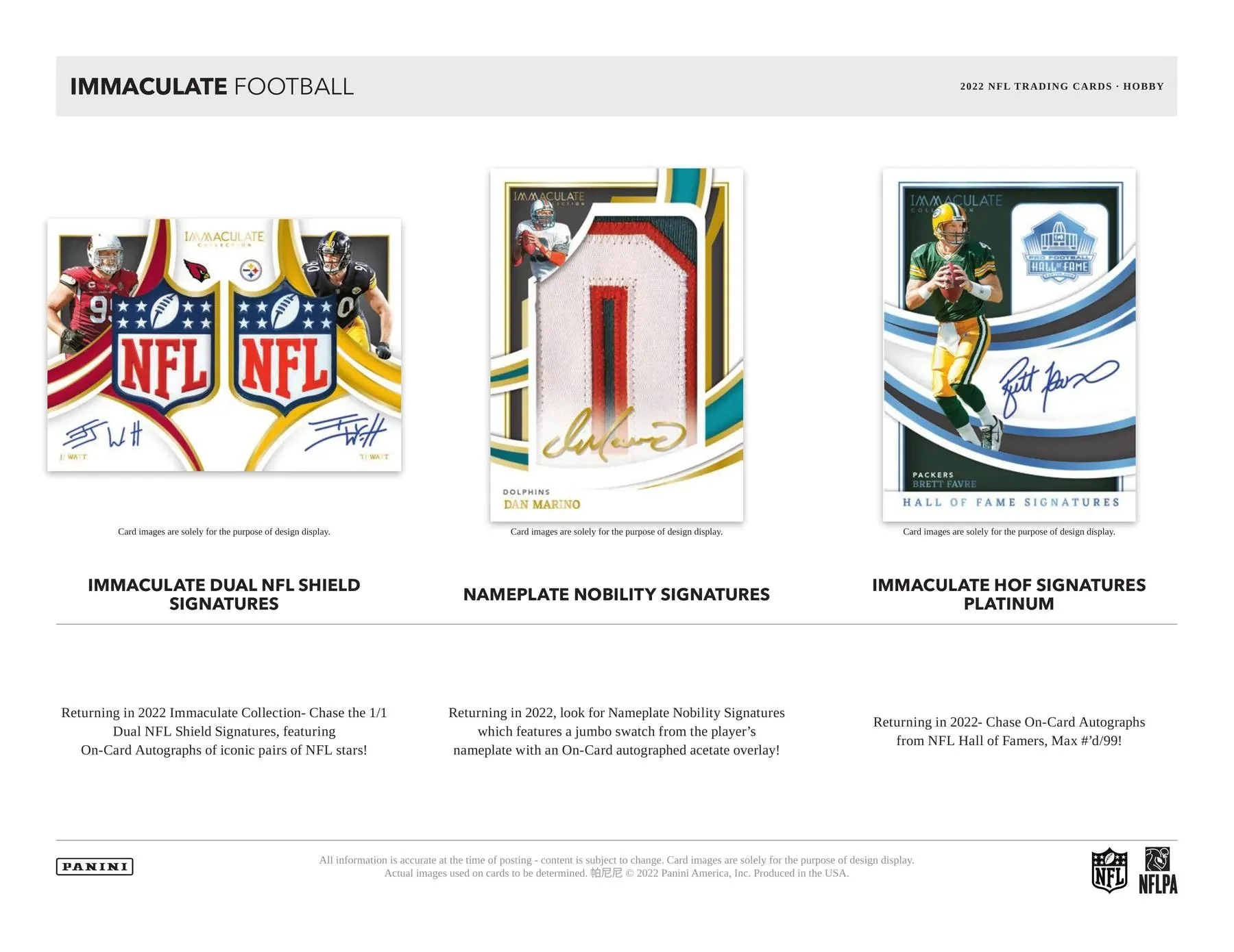 2022 Panini Immaculate Football - Image 6