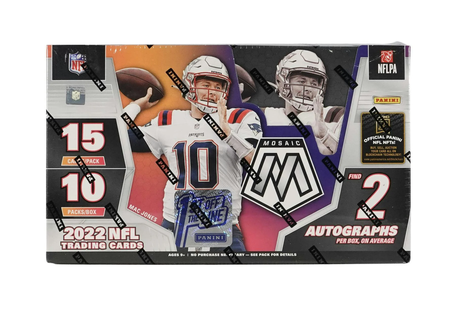 2022 Panini Mosaic Football 1st Off The Line FOTL Hobby Box
