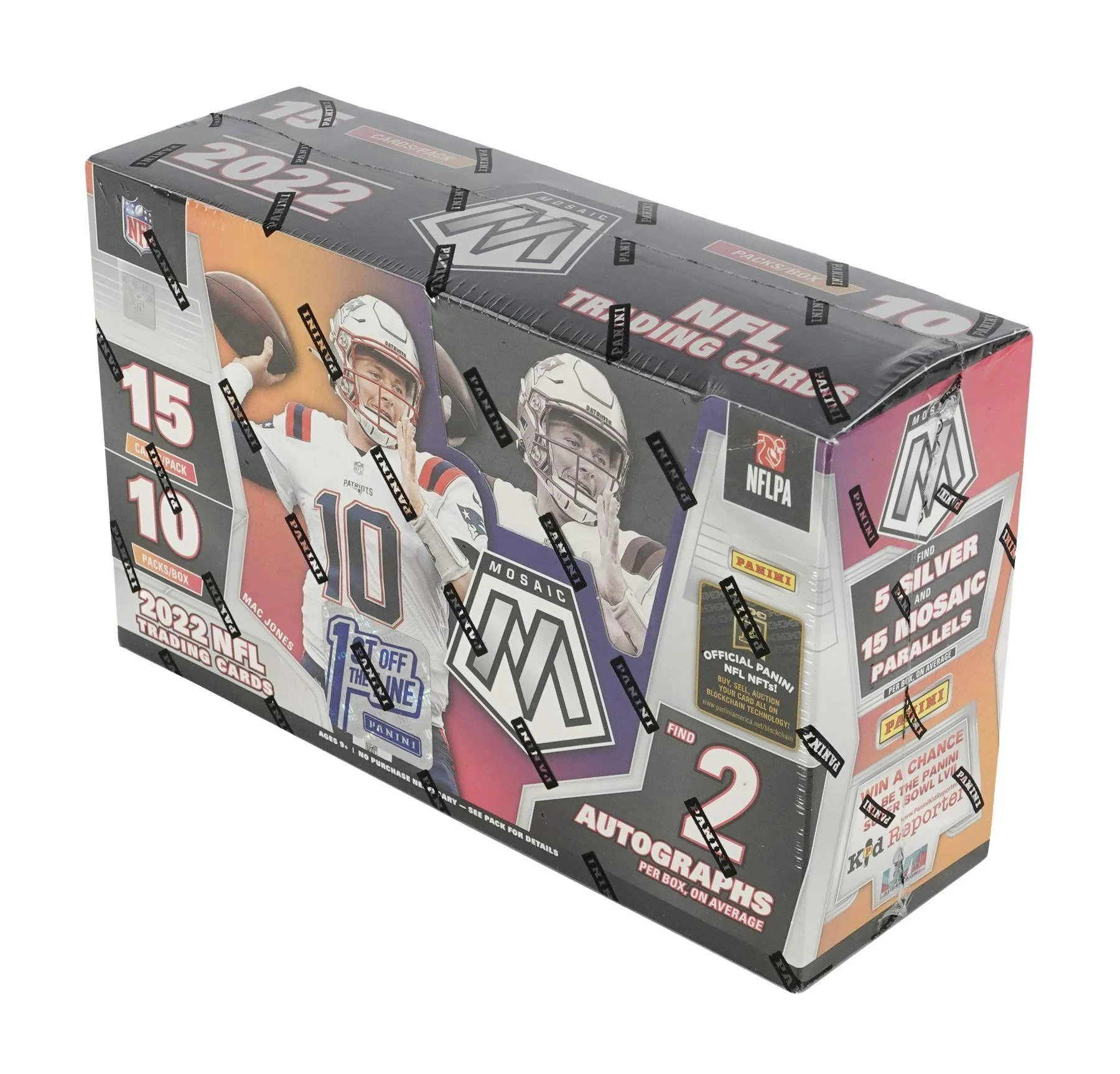2022 Panini Mosaic Football 1st Off The Line FOTL Hobby Box - Image 2