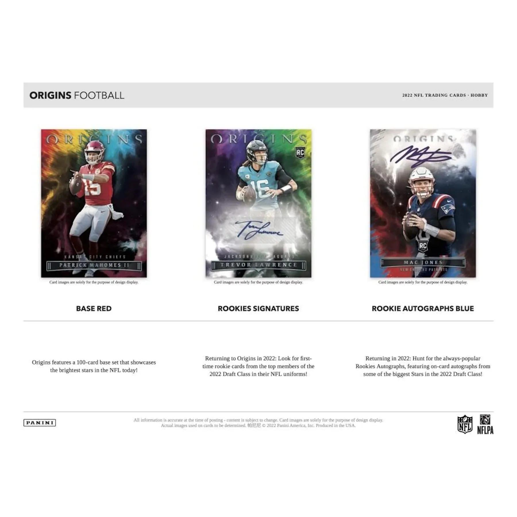 2022 Panini Origins Football Hobby Box - Image 4