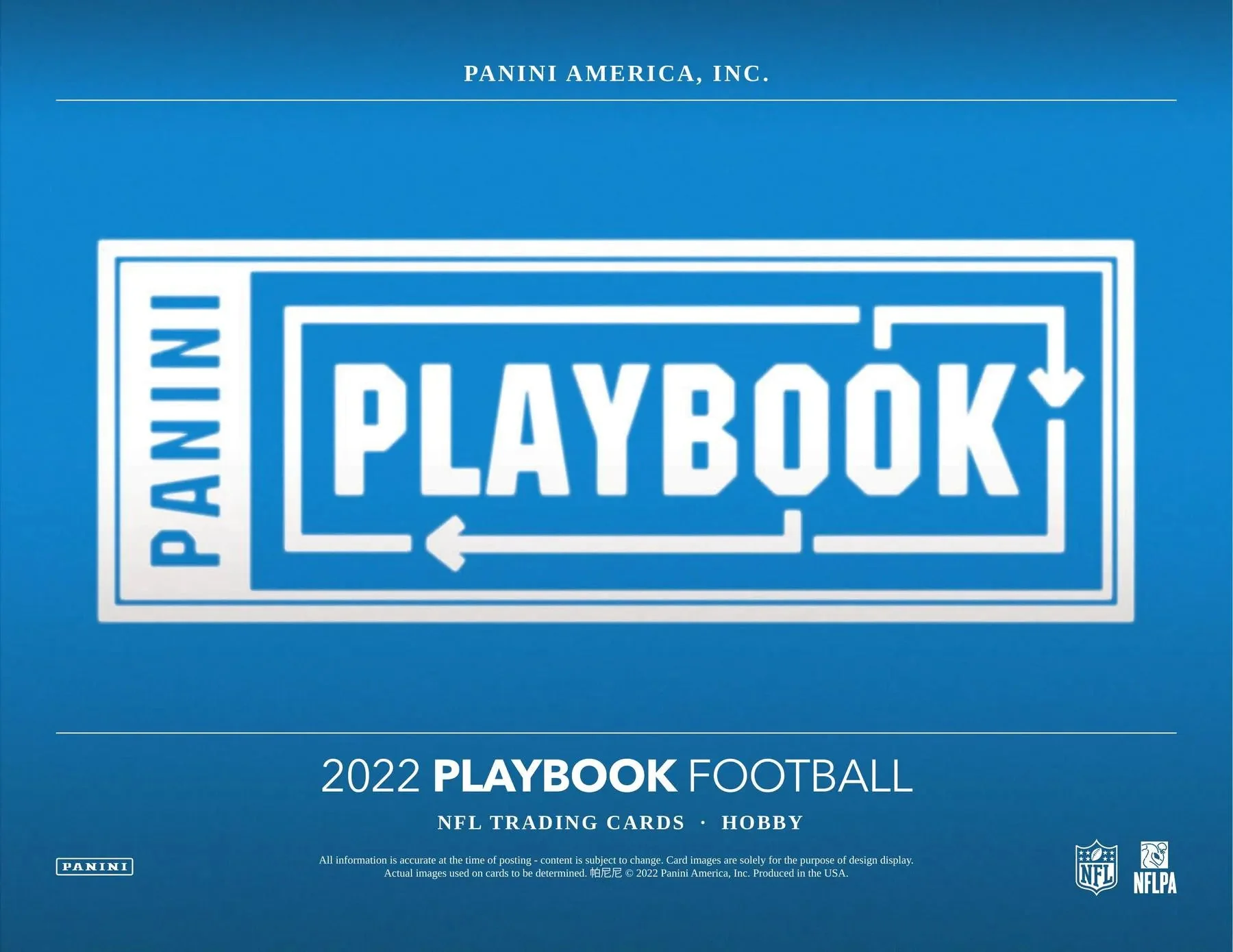 2022 Panini Playbook Football Hobby - Image 3