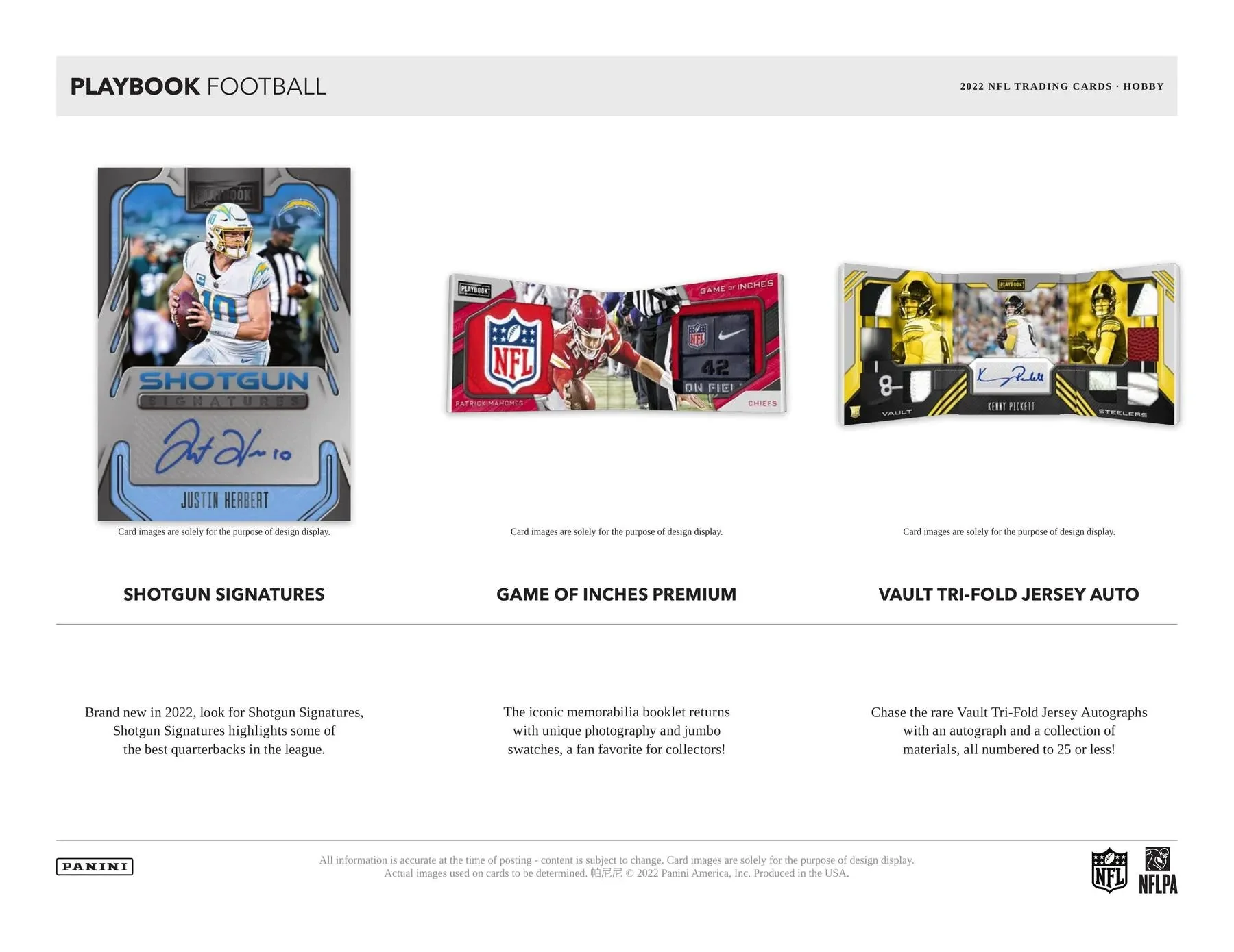 2022 Panini Playbook Football Hobby - Image 5