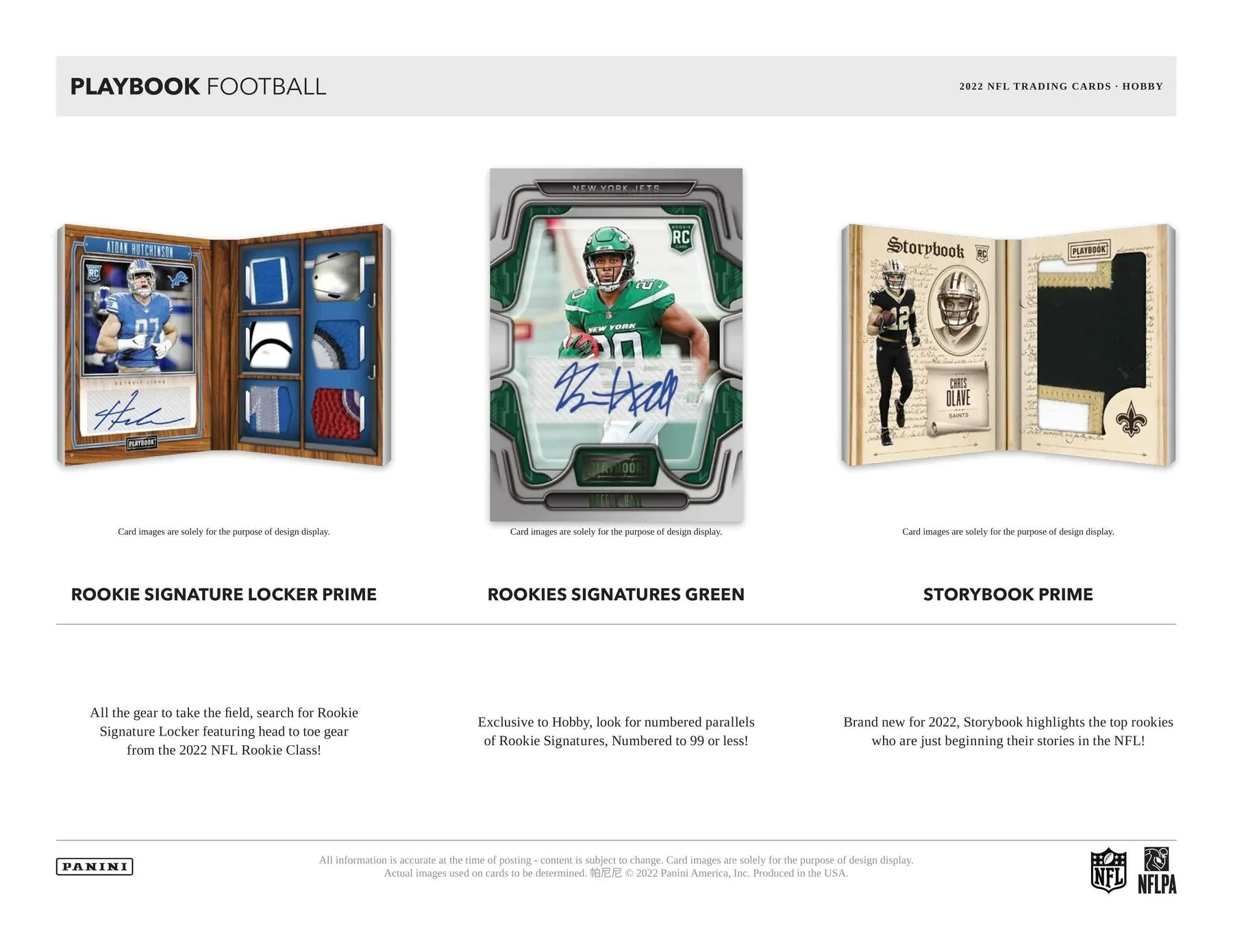 2022 Panini Playbook Football Hobby - Image 6