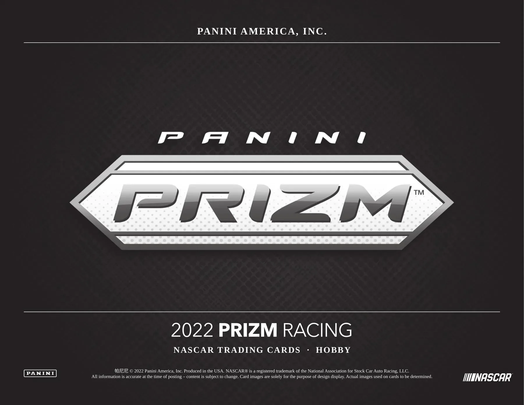 2022 Panini Prizm Racing Hobby Box - Image 3