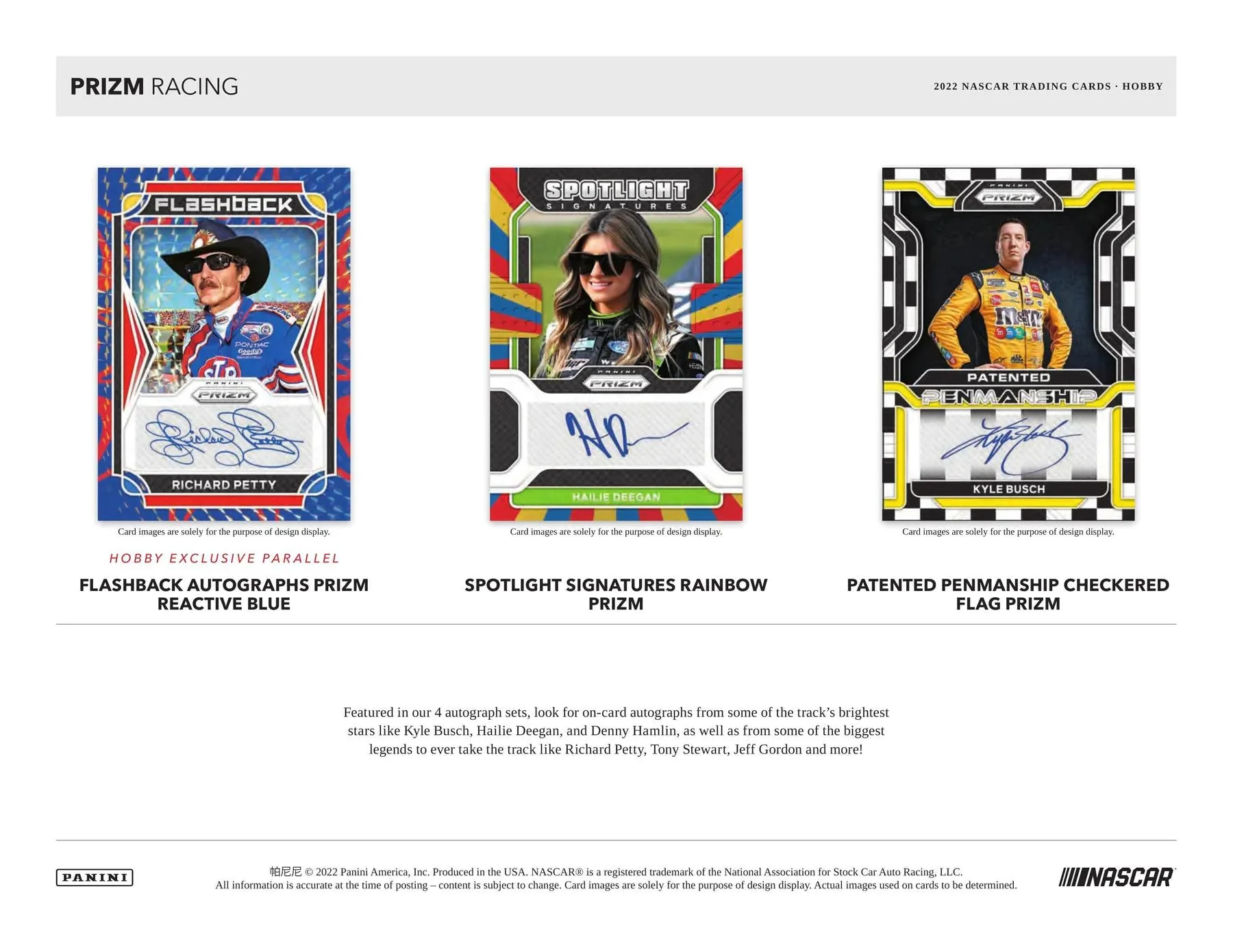 2022 Panini Prizm Racing Hobby Box - Image 5
