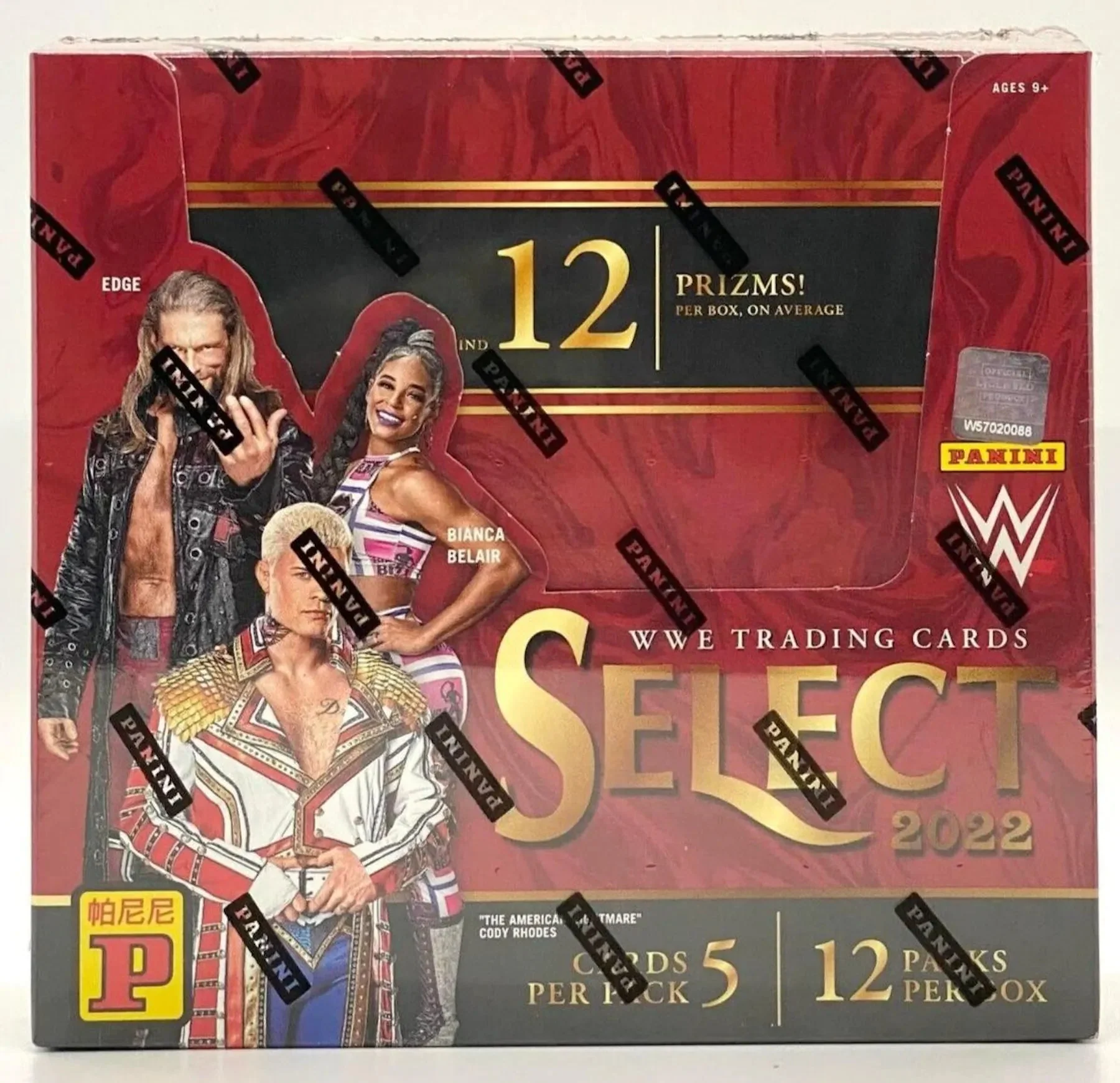 2022 Panini Select WWE Wrestling Asia Tmall Box