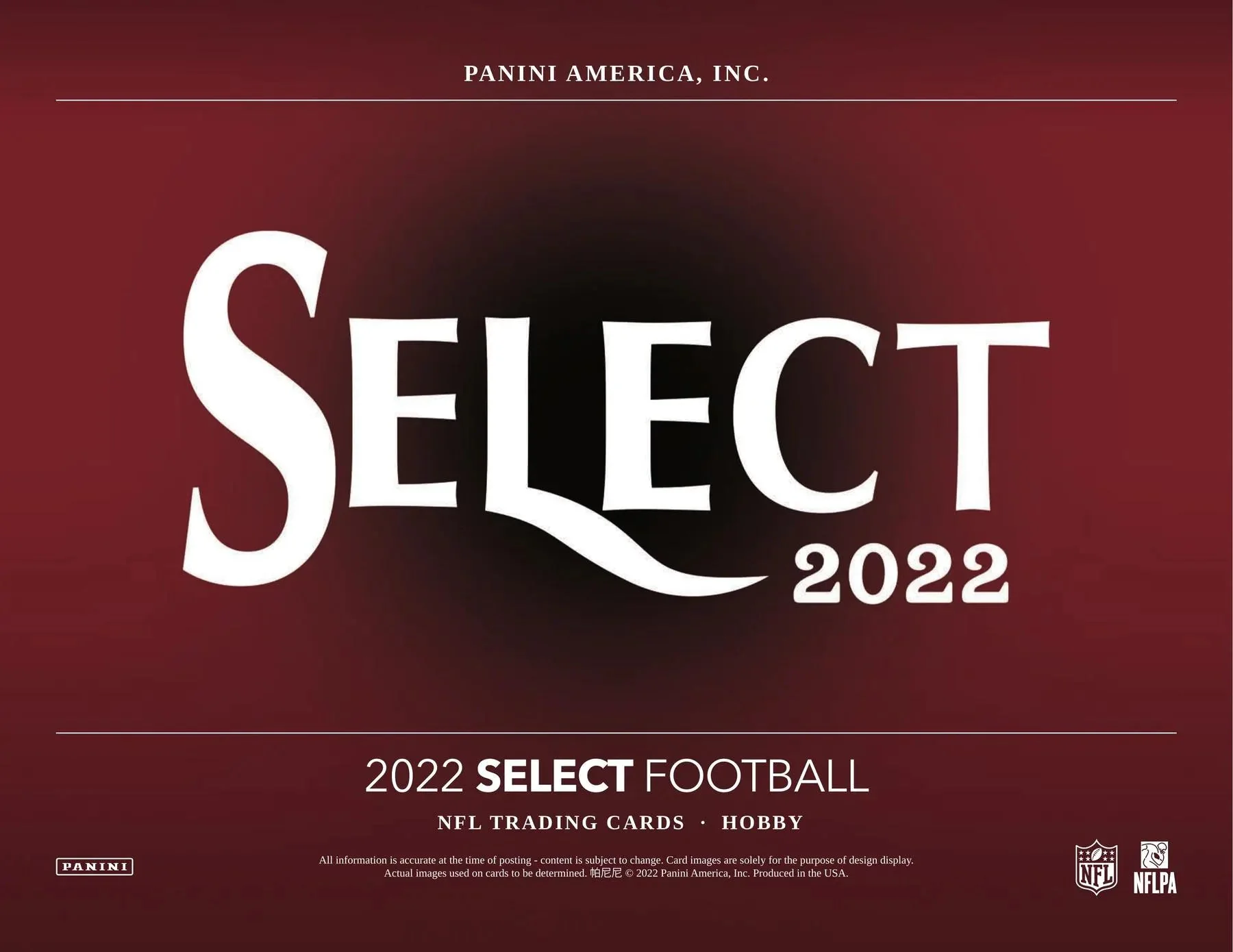 2022 Panini Select Football Hobby Box - Image 4