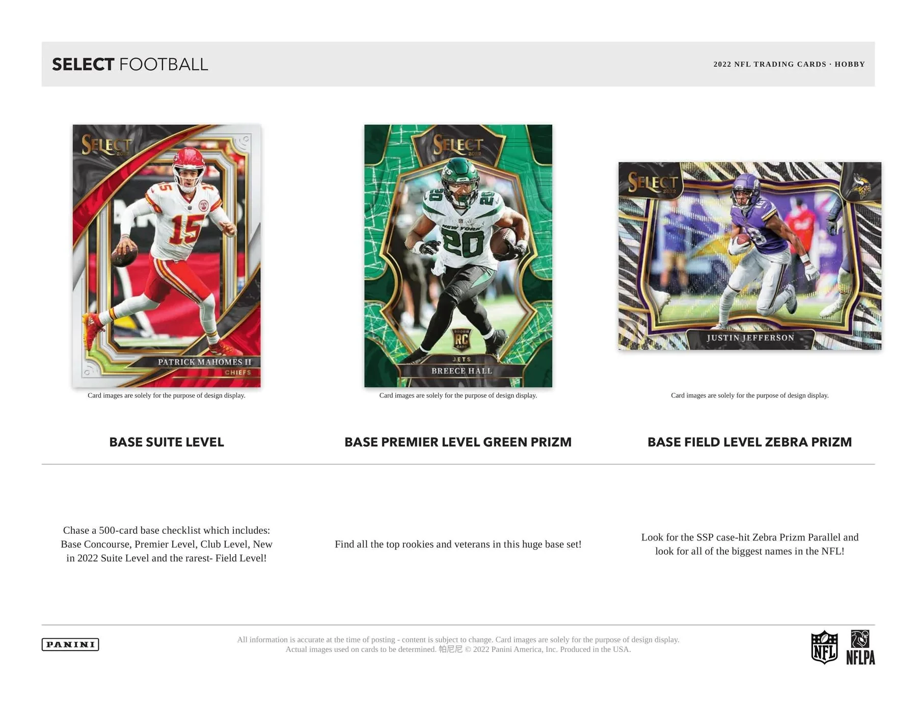 2022 Panini Select Football Hobby Box - Image 5