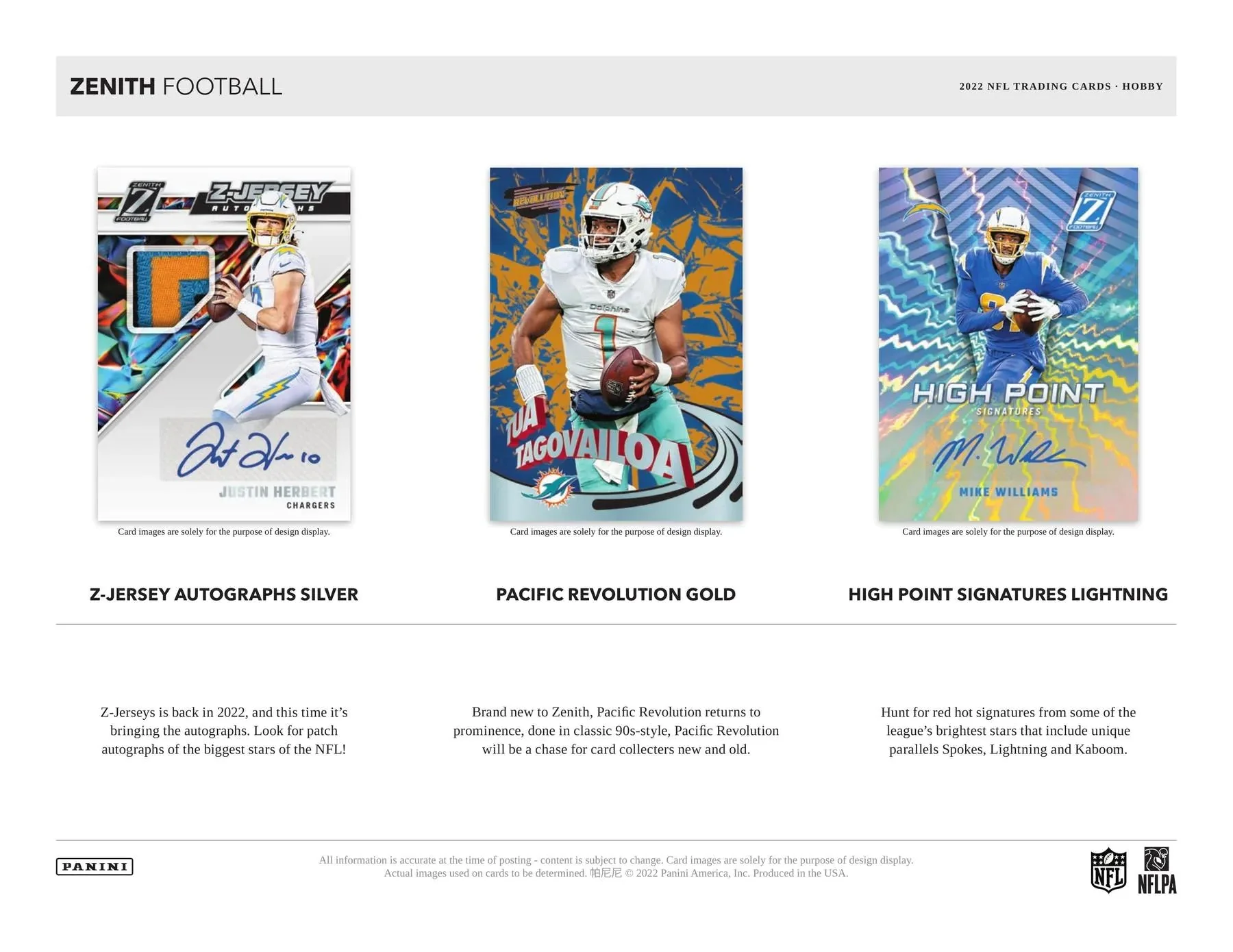 2022 Panini Zenith Football Hobby Box - Image 5