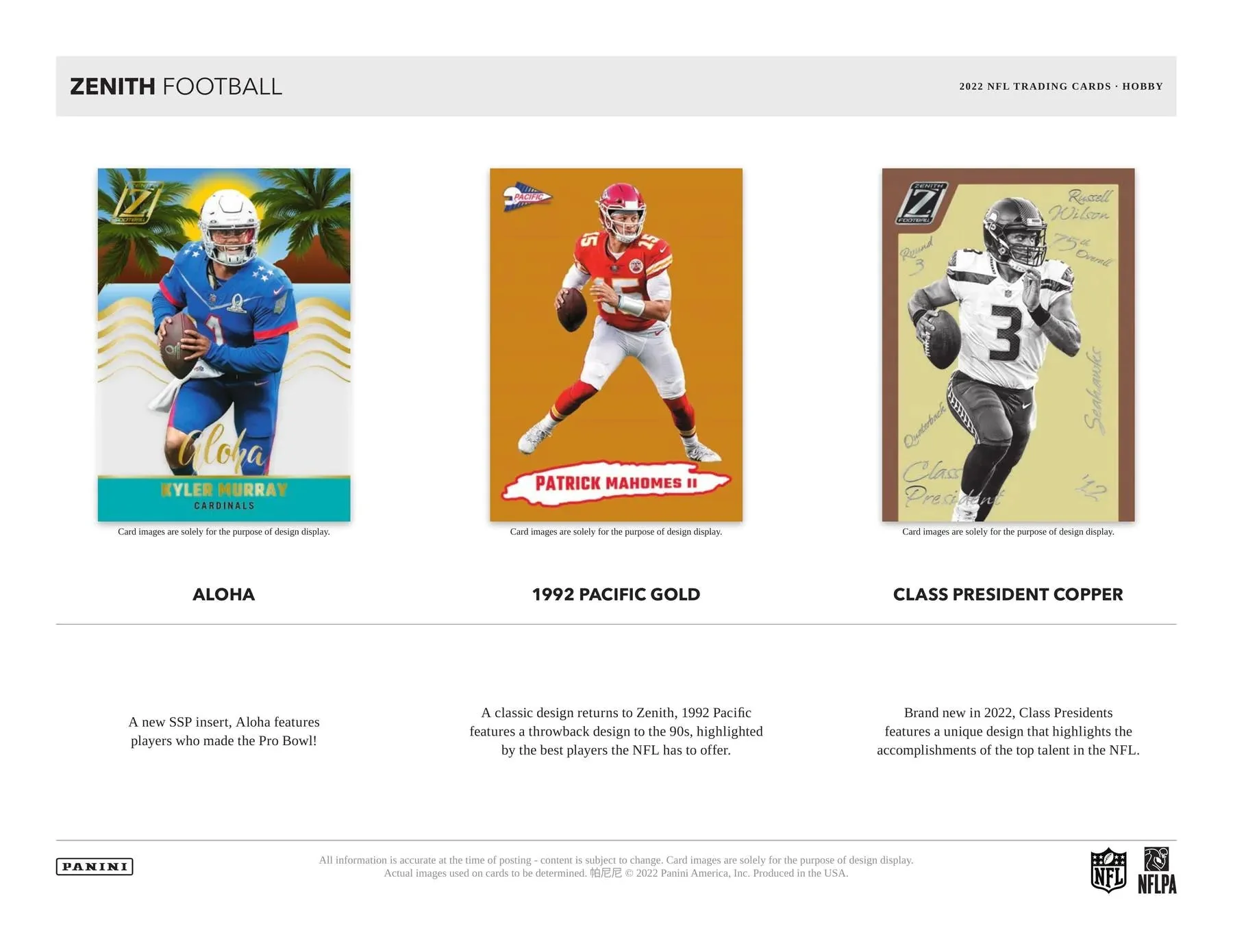 2022 Panini Zenith Football Hobby Box - Image 6