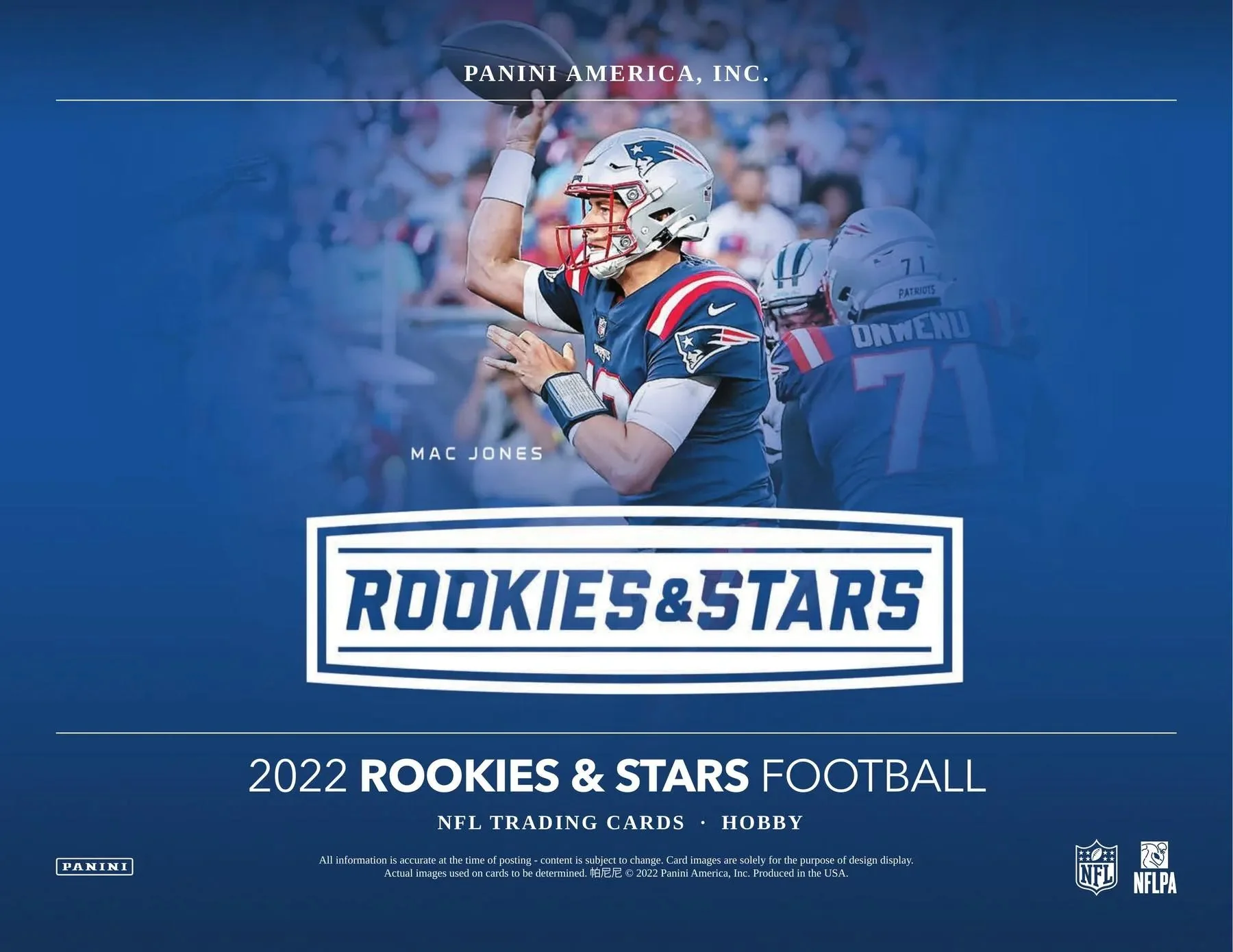2022 Panini Rookies and Stars Football Hobby - Image 3