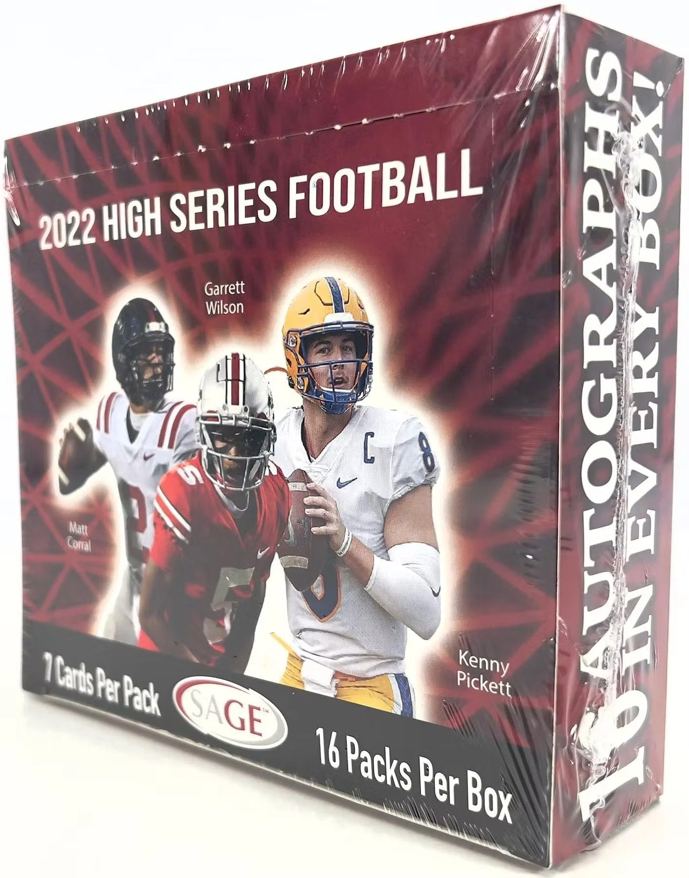 2022 Sage Hit High Series Football Hobby Box - Image 2