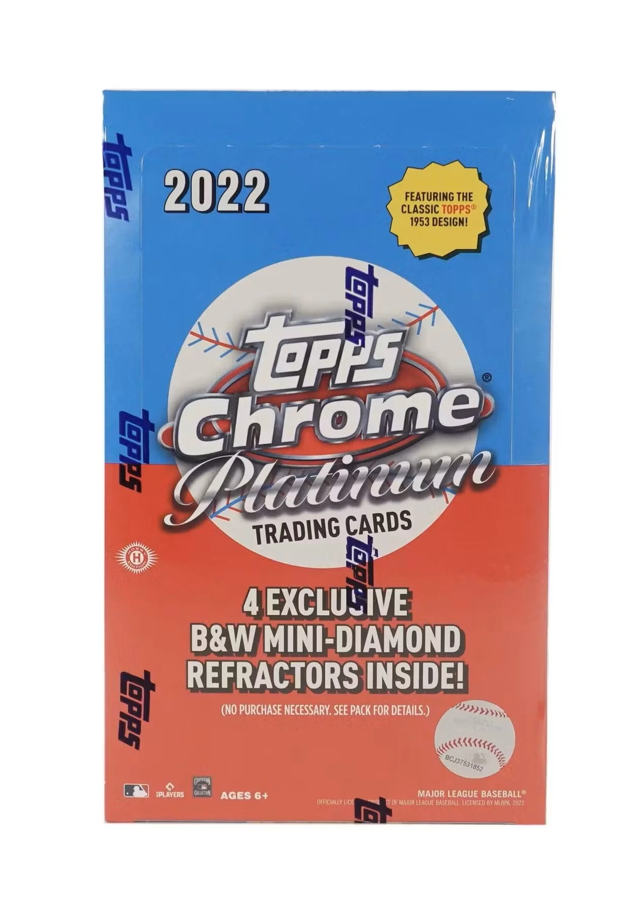 2022 Topps Chrome Platinum Anniversary Baseball Hobby LITE Box