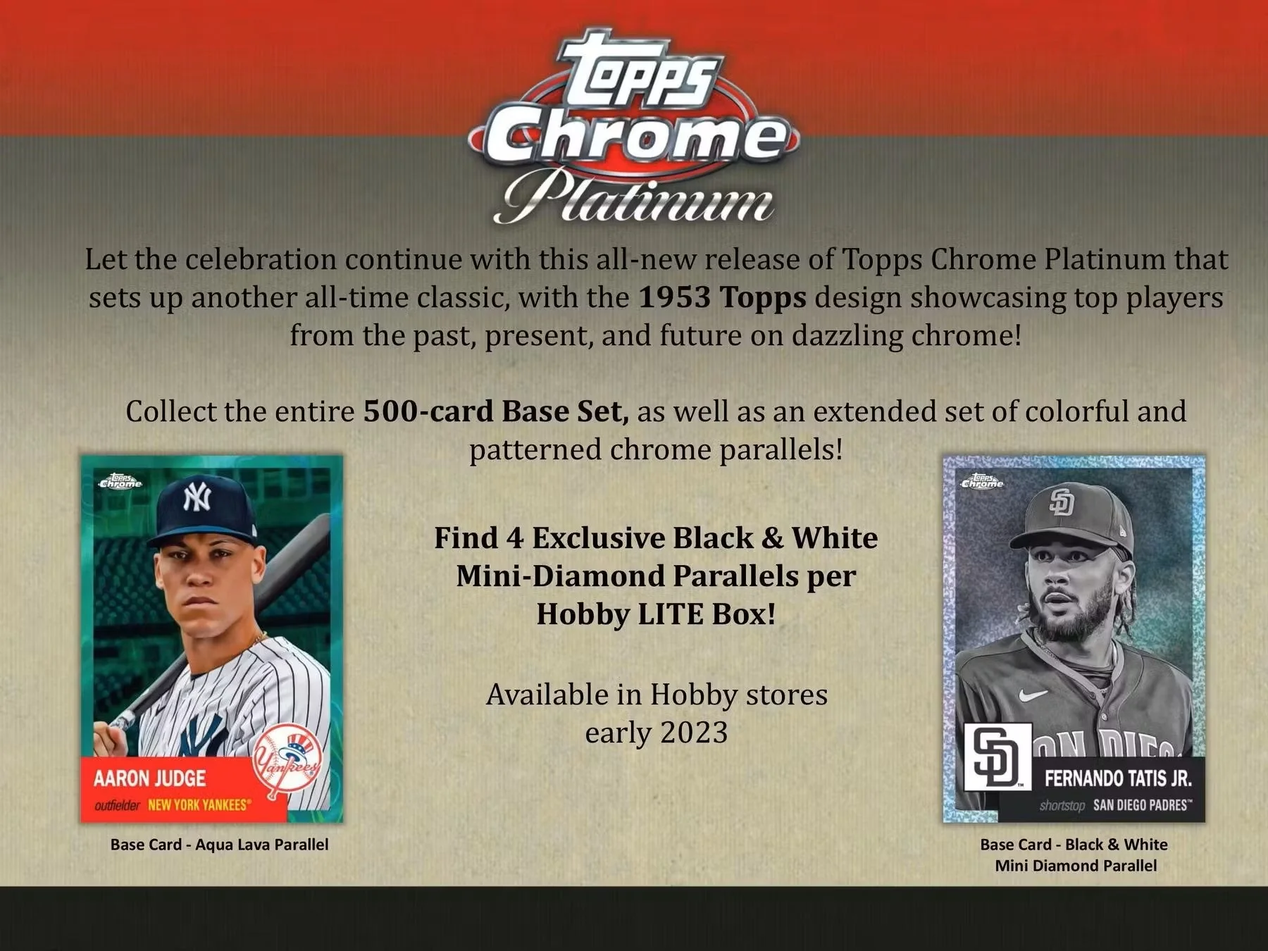 2022 Topps Chrome Platinum Anniversary Baseball Hobby LITE Box - Image 4