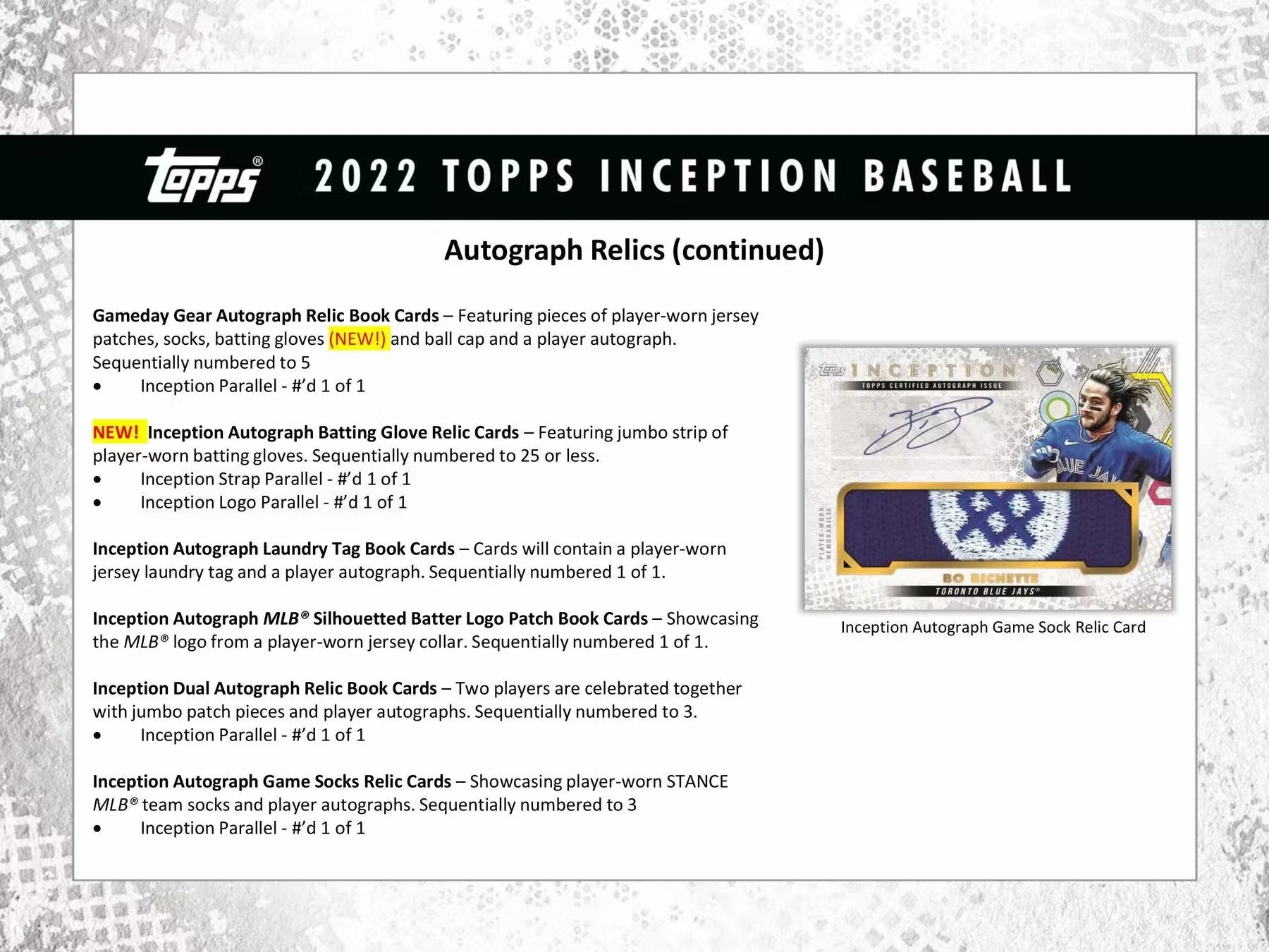 2022 Topps Inception Baseball Hobby Box - Image 6