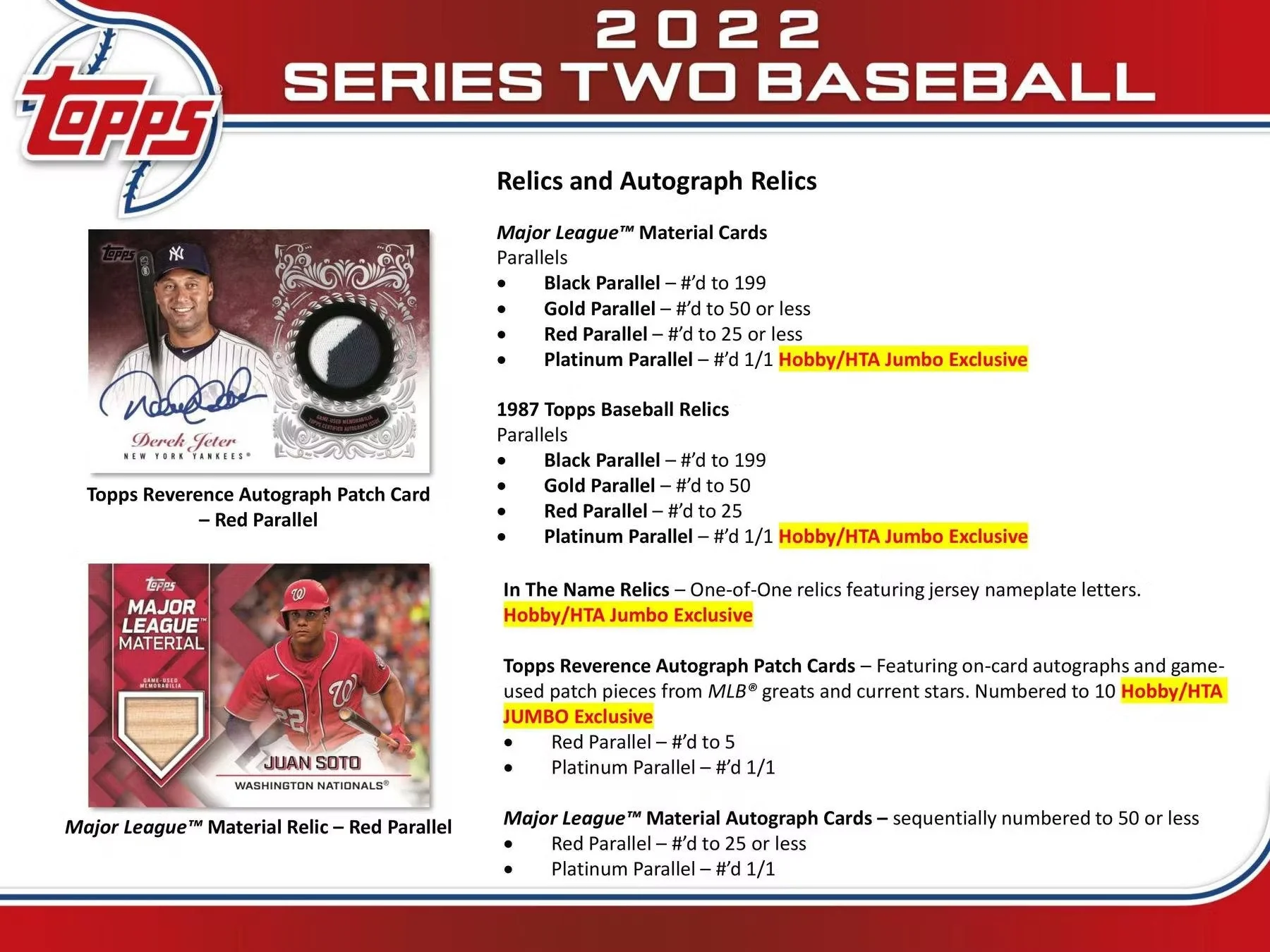 2022 Topps Series 2 Baseball Jumbo Box - Image 12