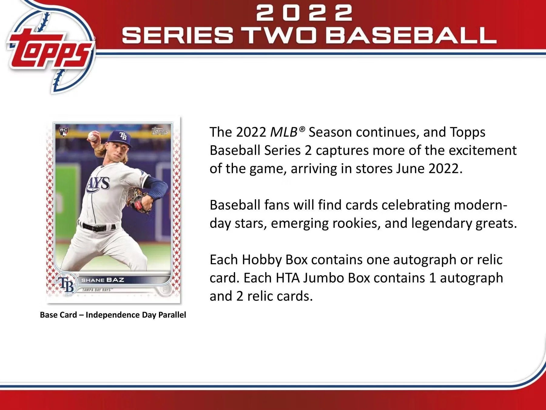 2022 Topps Series 2 Baseball Jumbo Box - Image 4