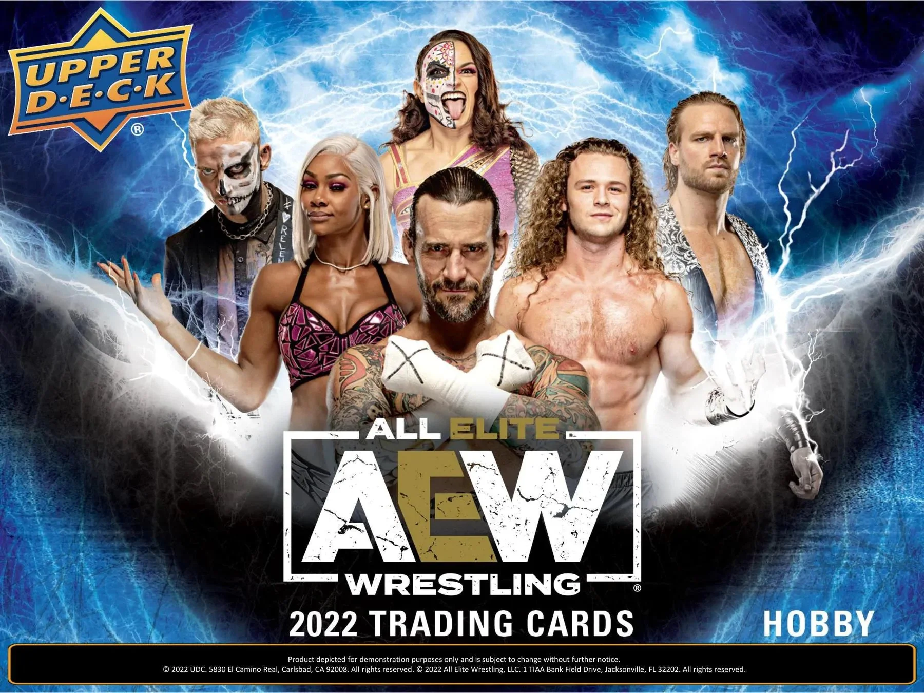2022 Upper Deck All Elite Wrestling AEW Hobby Box - Image 3