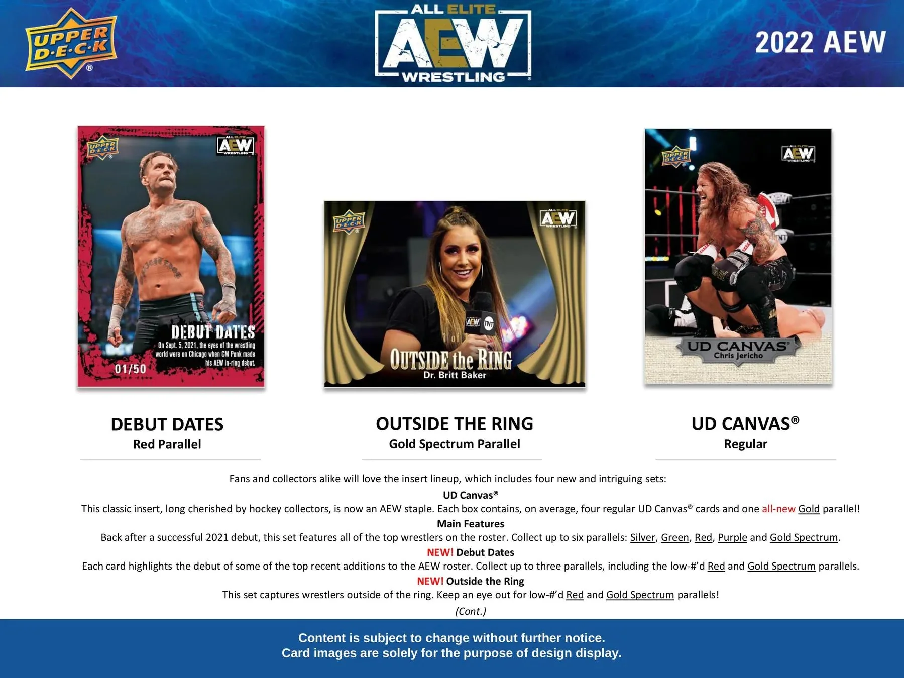 2022 Upper Deck All Elite Wrestling AEW Hobby Box - Image 5