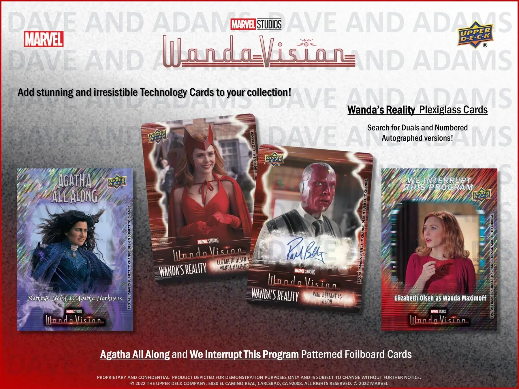 2022 Upper Deck WandaVision Hobby Box - Image 5