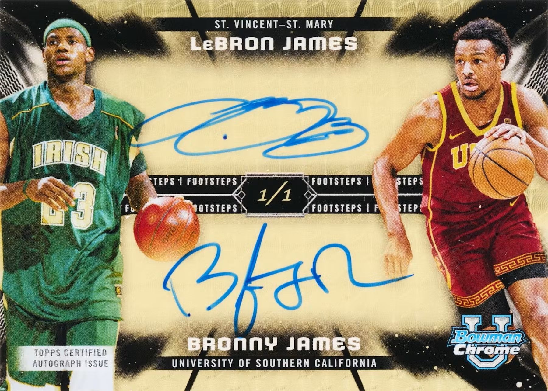 2023/24 Bowman University Chrome Basketball Breakers Delight Box - Image 8