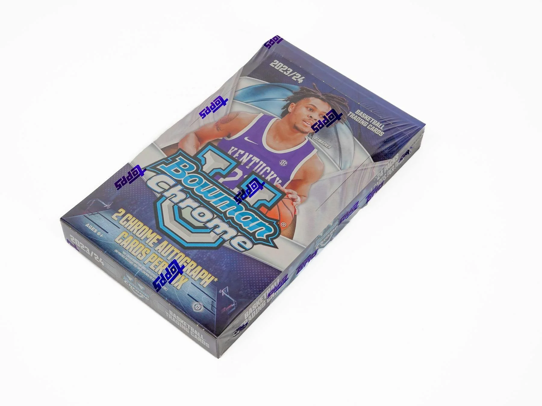 2023/24 Bowman University Chrome Basketball Hobby Box - Image 2