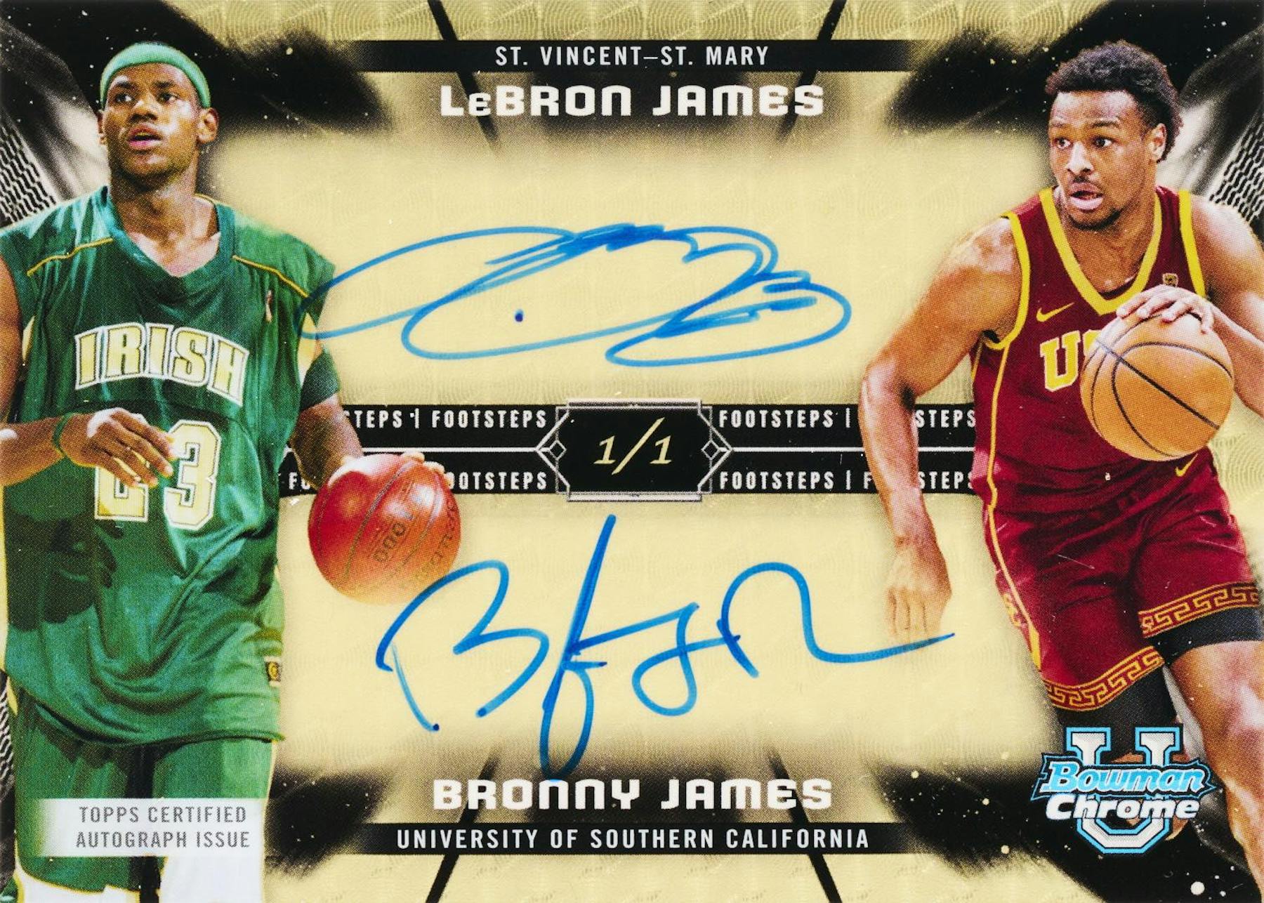 2023/24 Bowman University Chrome Basketball Hobby Box - Image 8