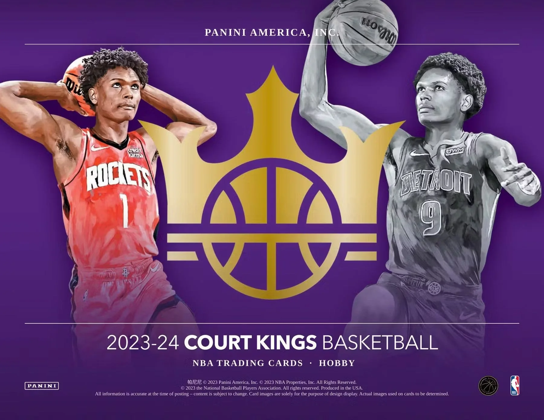 2023-24 Panini Court Kings Basketball Hobby Box - Image 2